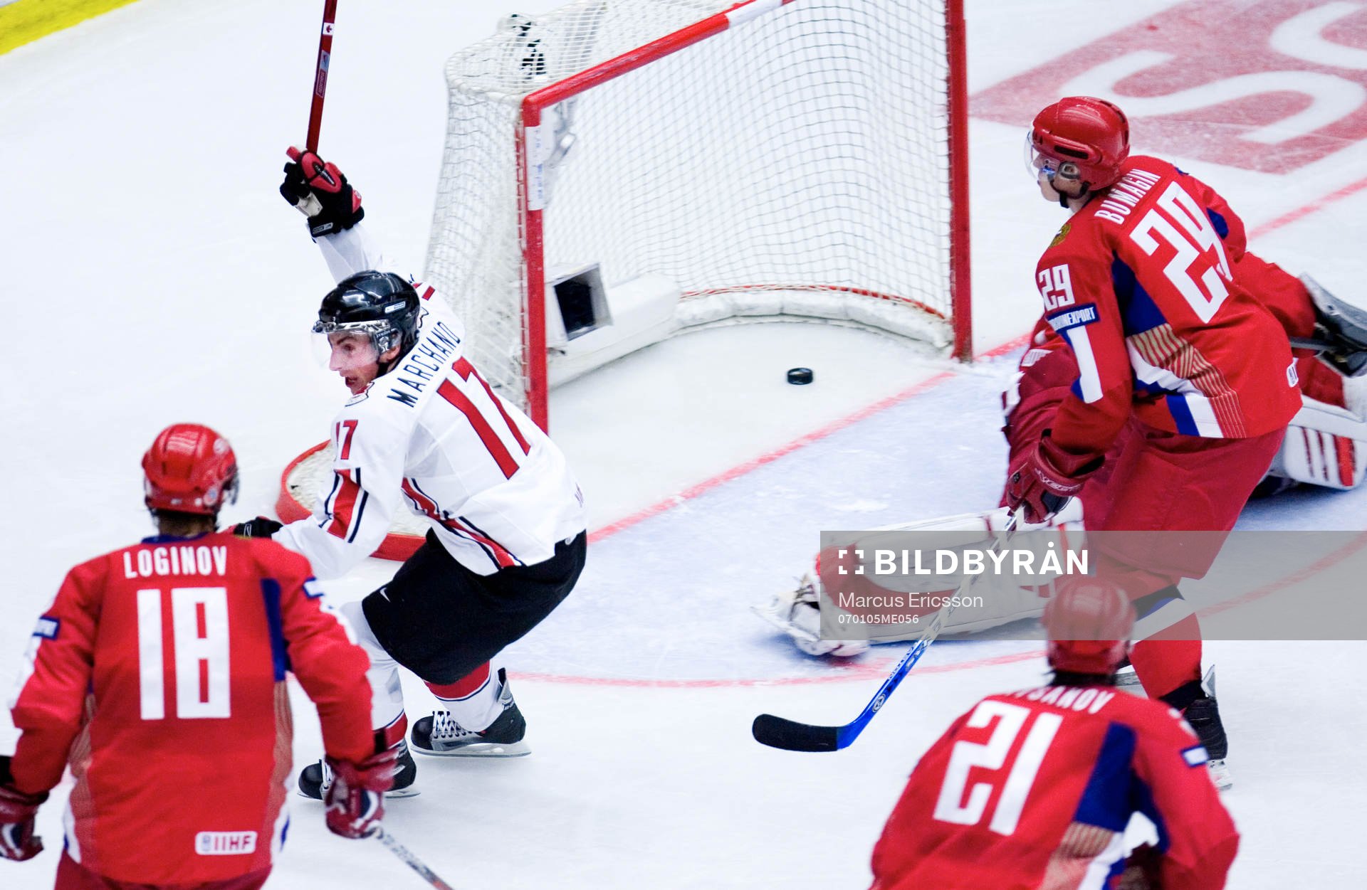 Brad Marchand, Kanada jubel