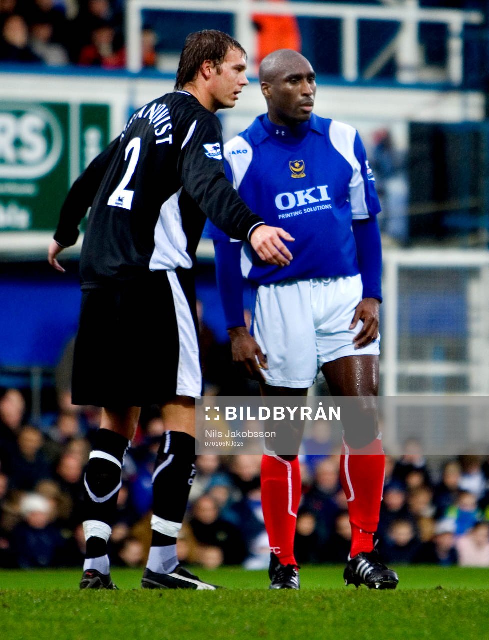 Andreas Granqvist, Wigan, Sol Campbell, Portsmouth