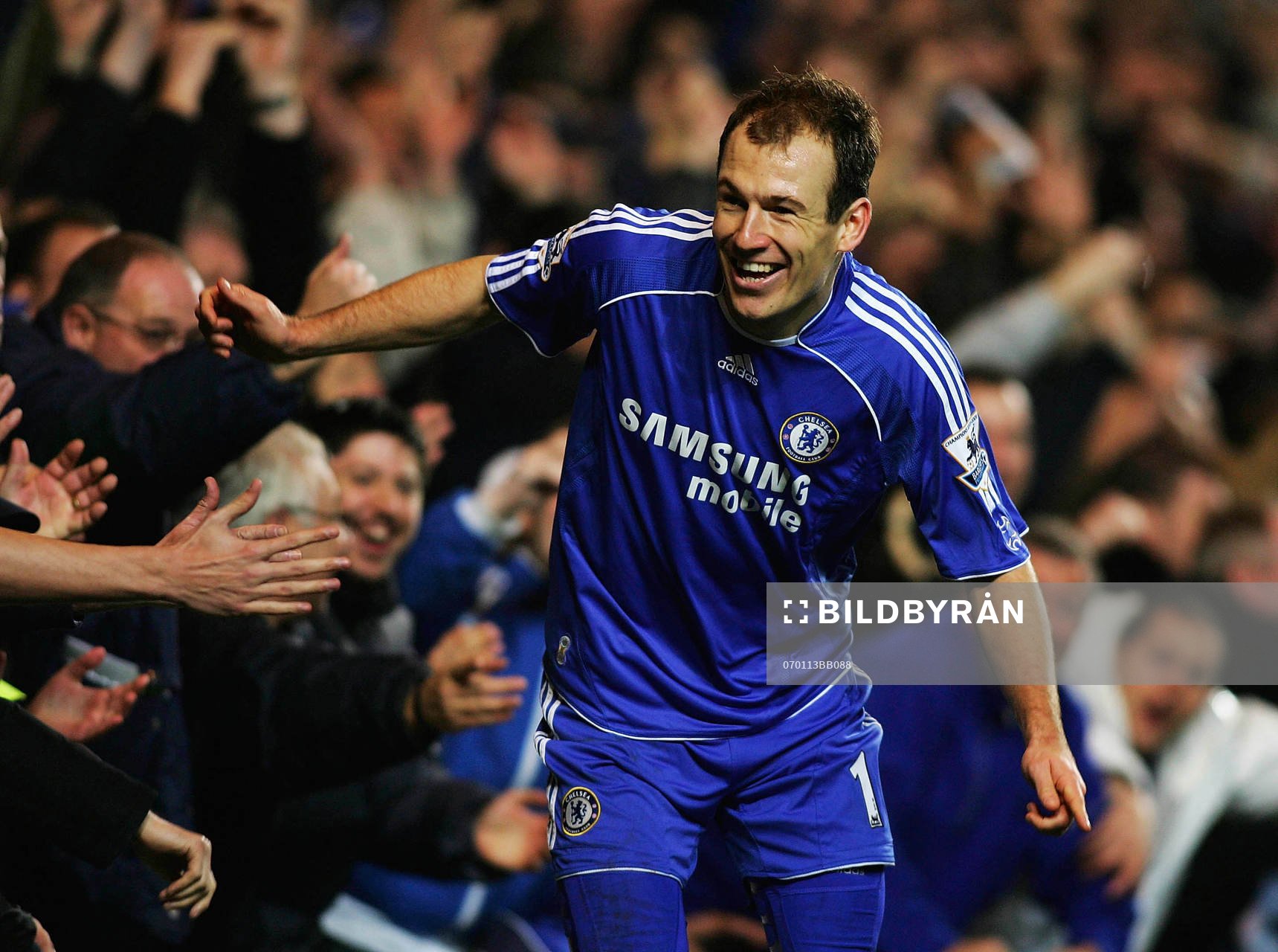  Arjen Robben, Chelsea, jubel.