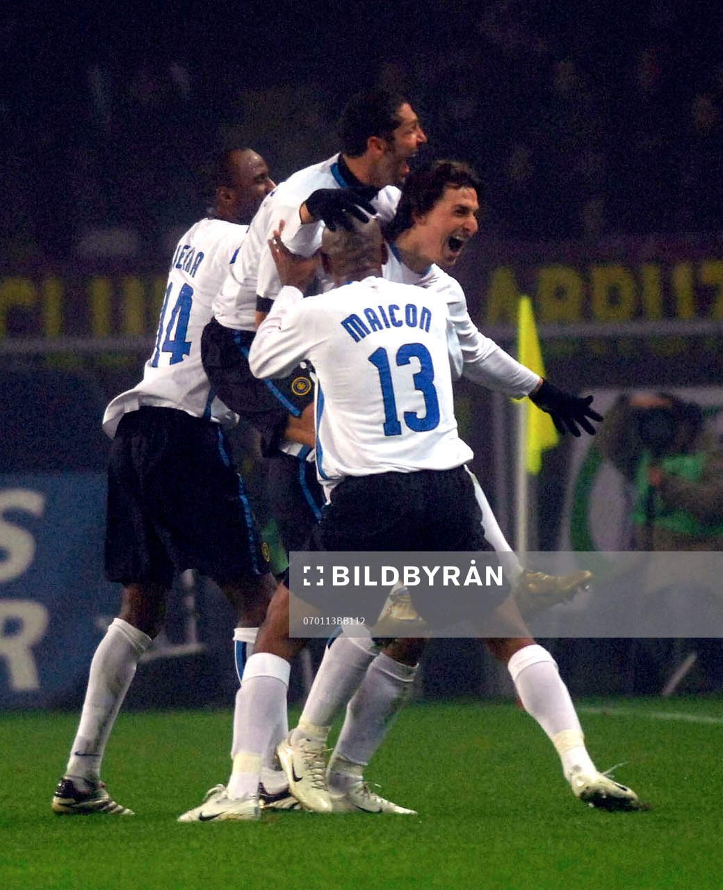 Zlatan Ibrahimovic, jubel