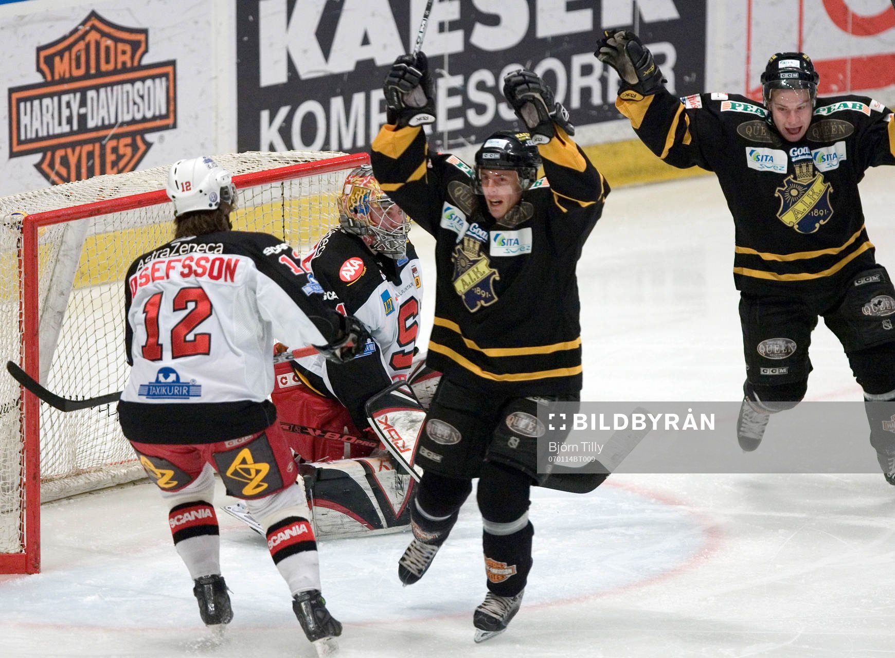 Stefan Töyrä, AIK, jubel