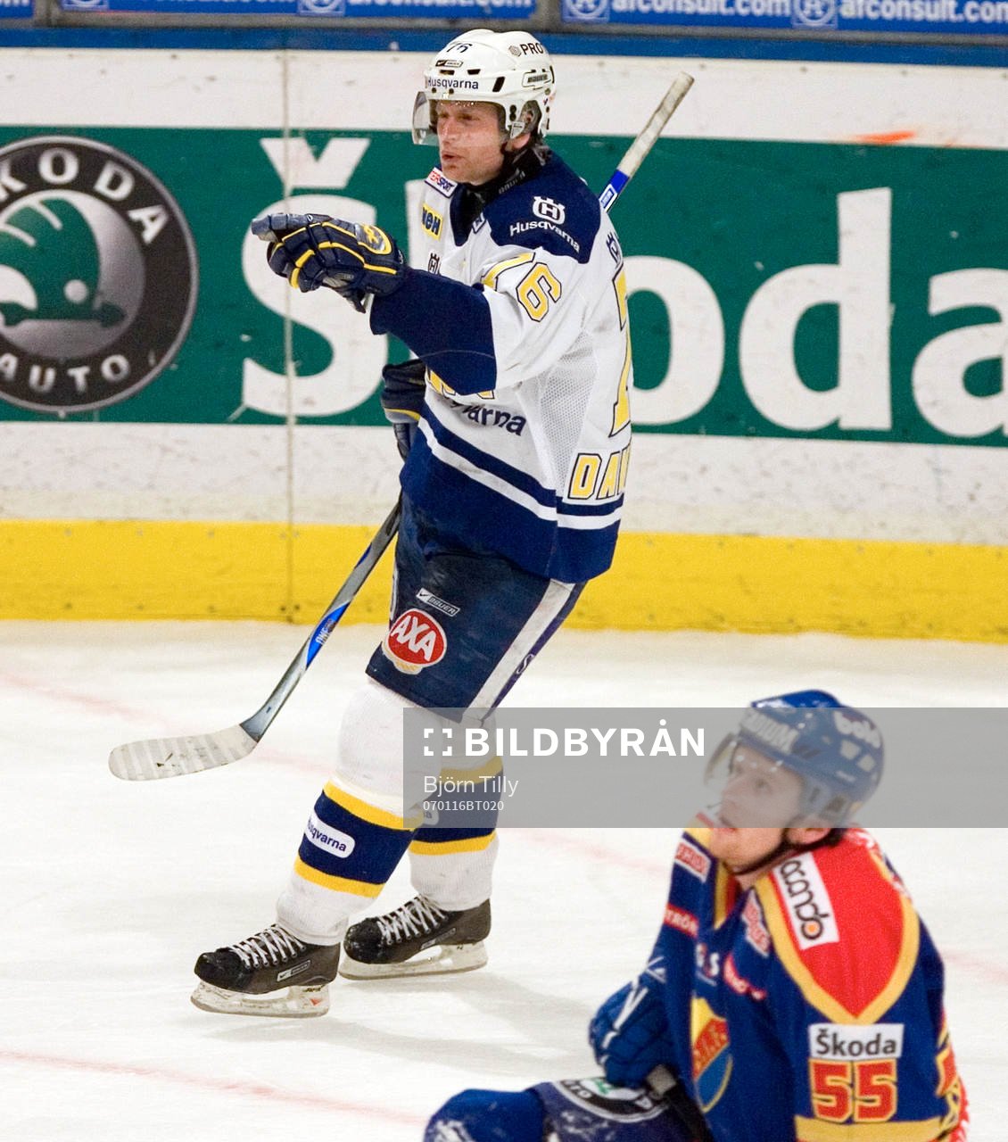 Johan Davidsson, HV71 och Daniel Fernholm, Djurgården