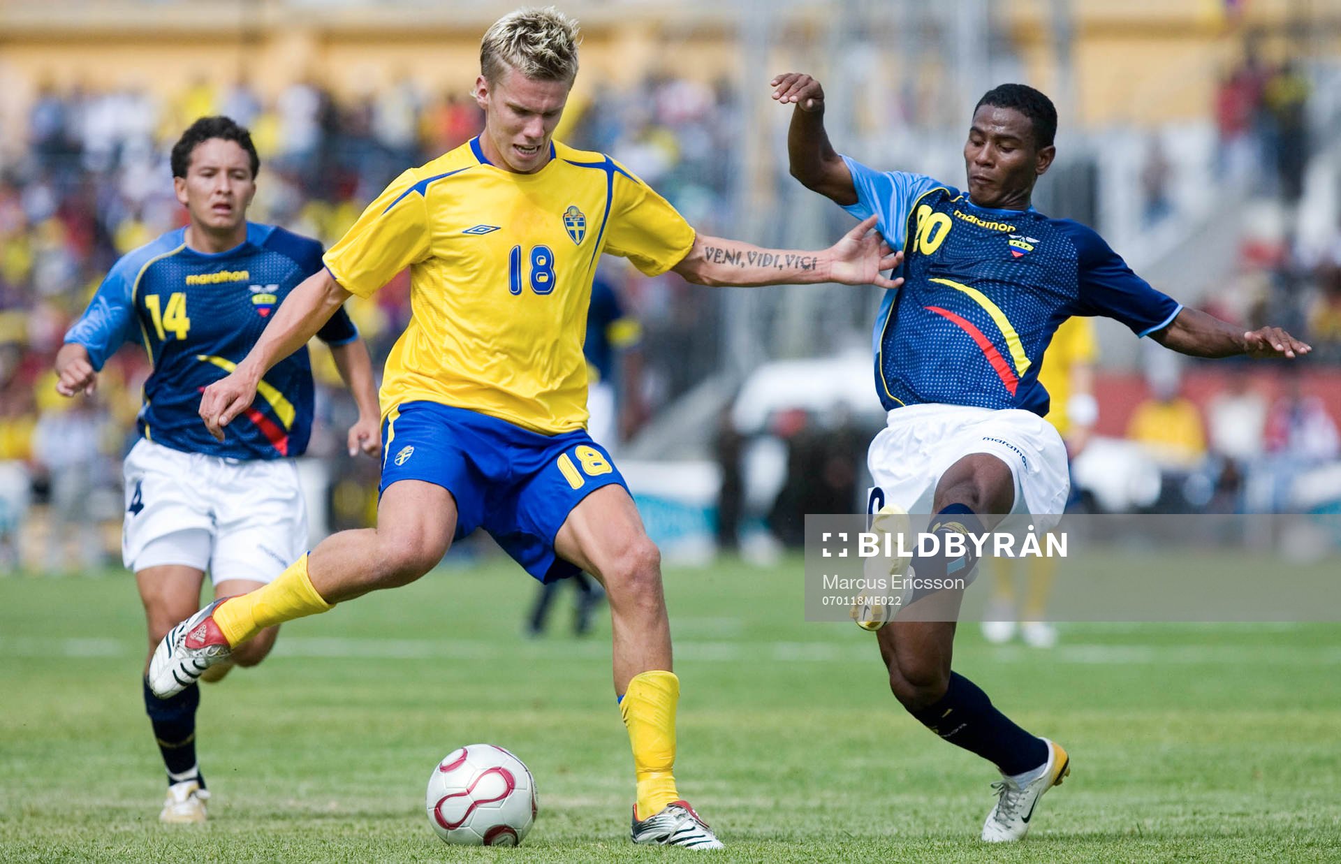 Pontus Wernblom, Sverige och Oscar Bagui, Ecuado
