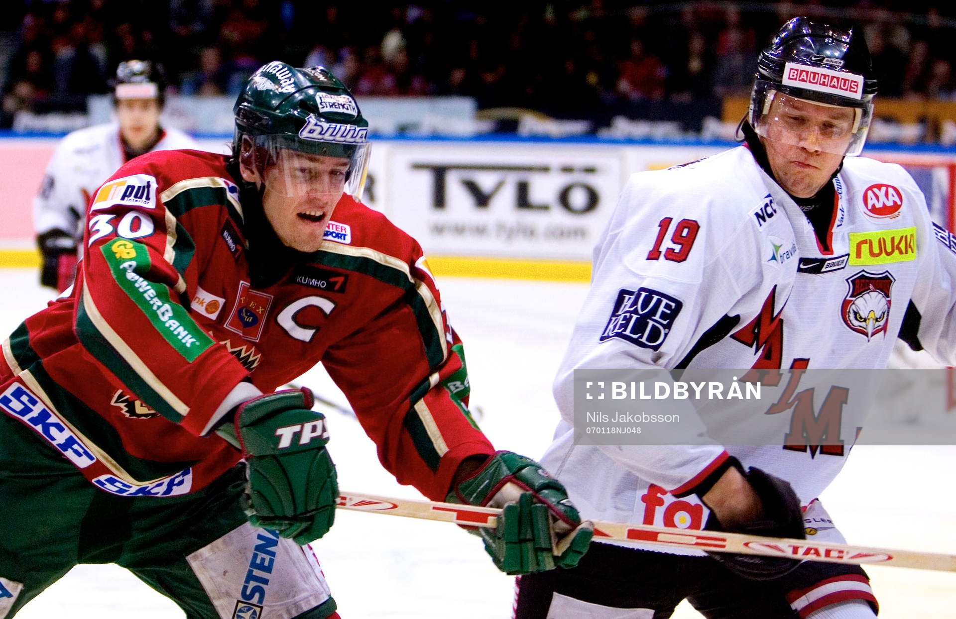 Jonas Johnson, Frölunda, Juha Riihijärvi, Malmö