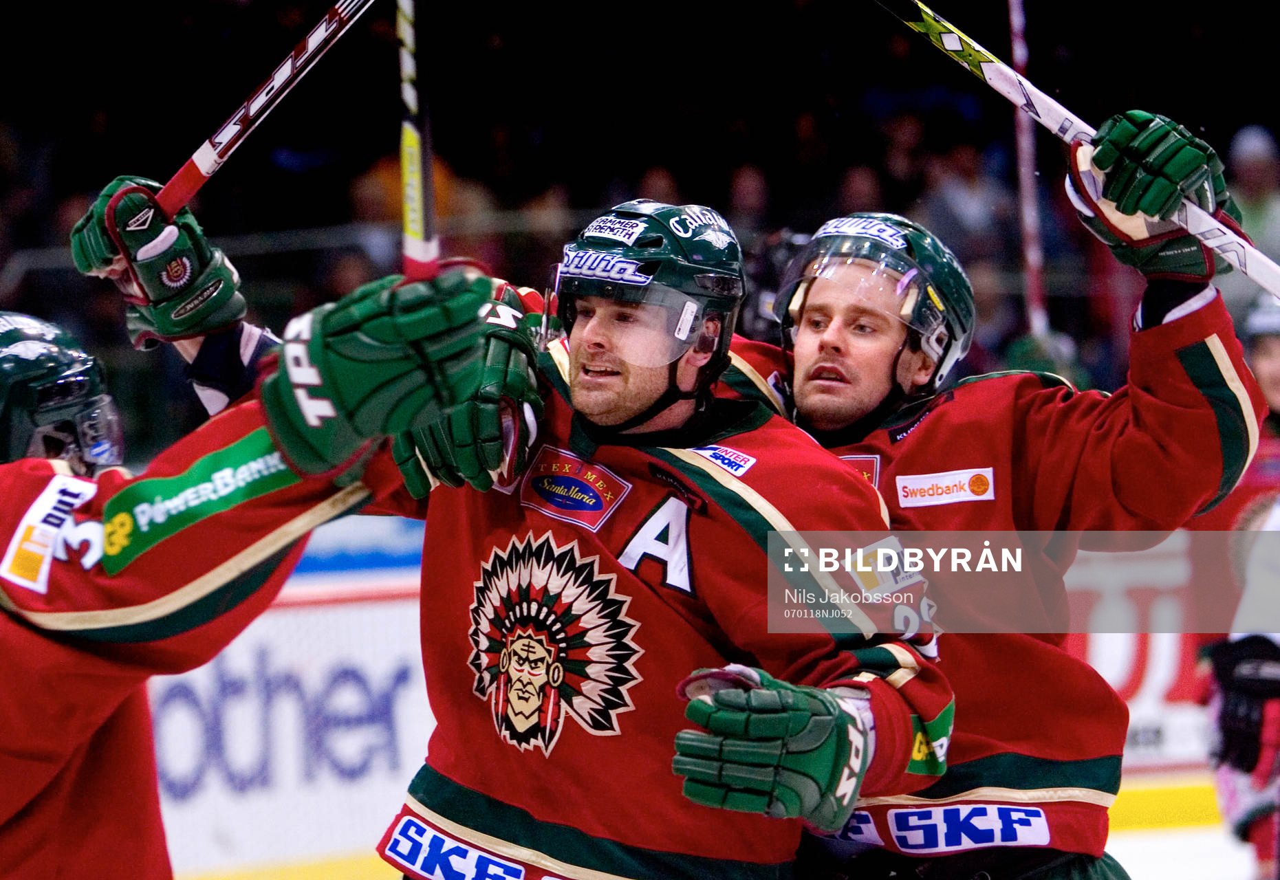 Jonas Esbjörs, Martin Cibak, Frölunda, Jubel