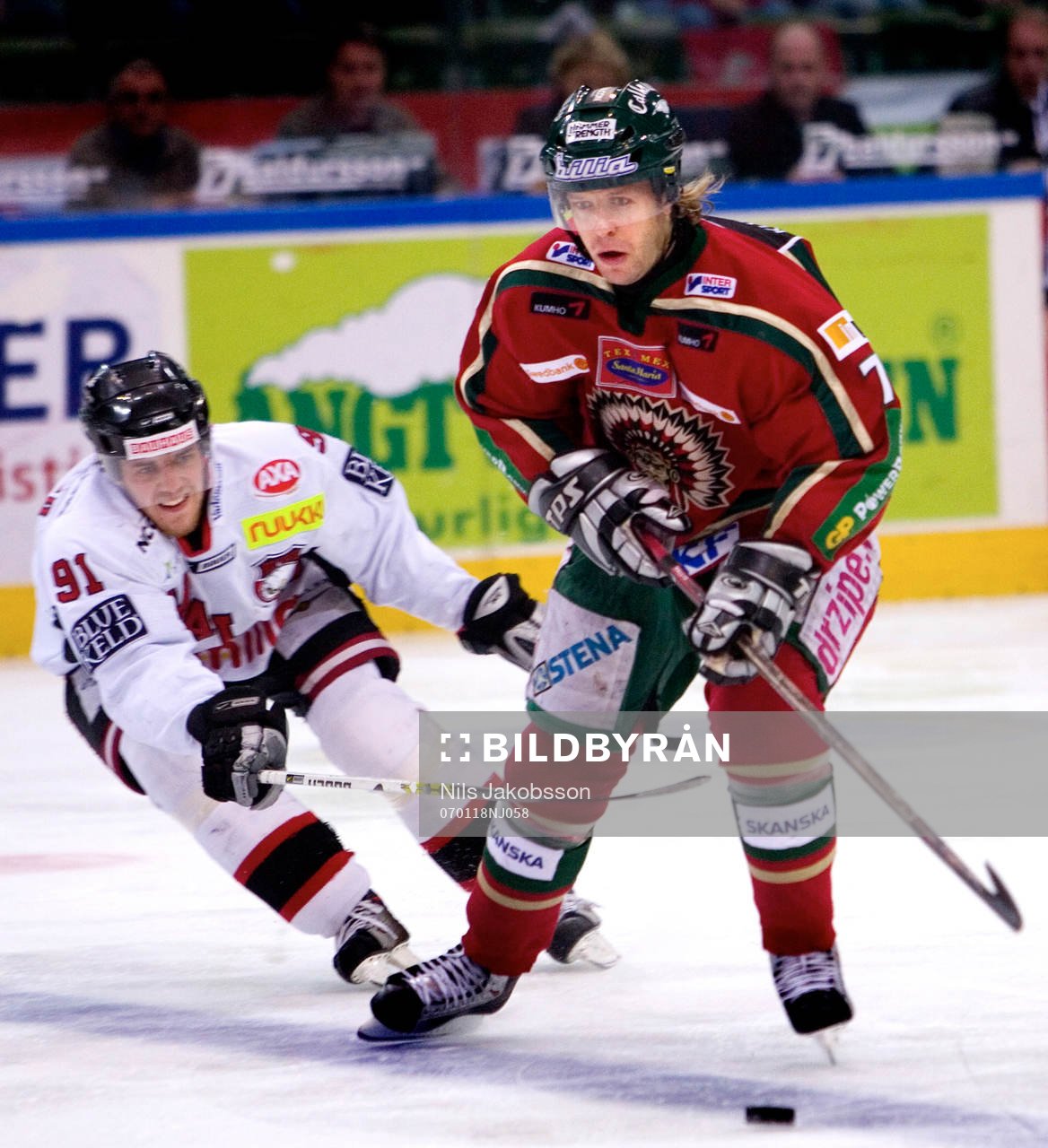 Tomi Kallio, Frölunda, Linus Fagemo, Malmö