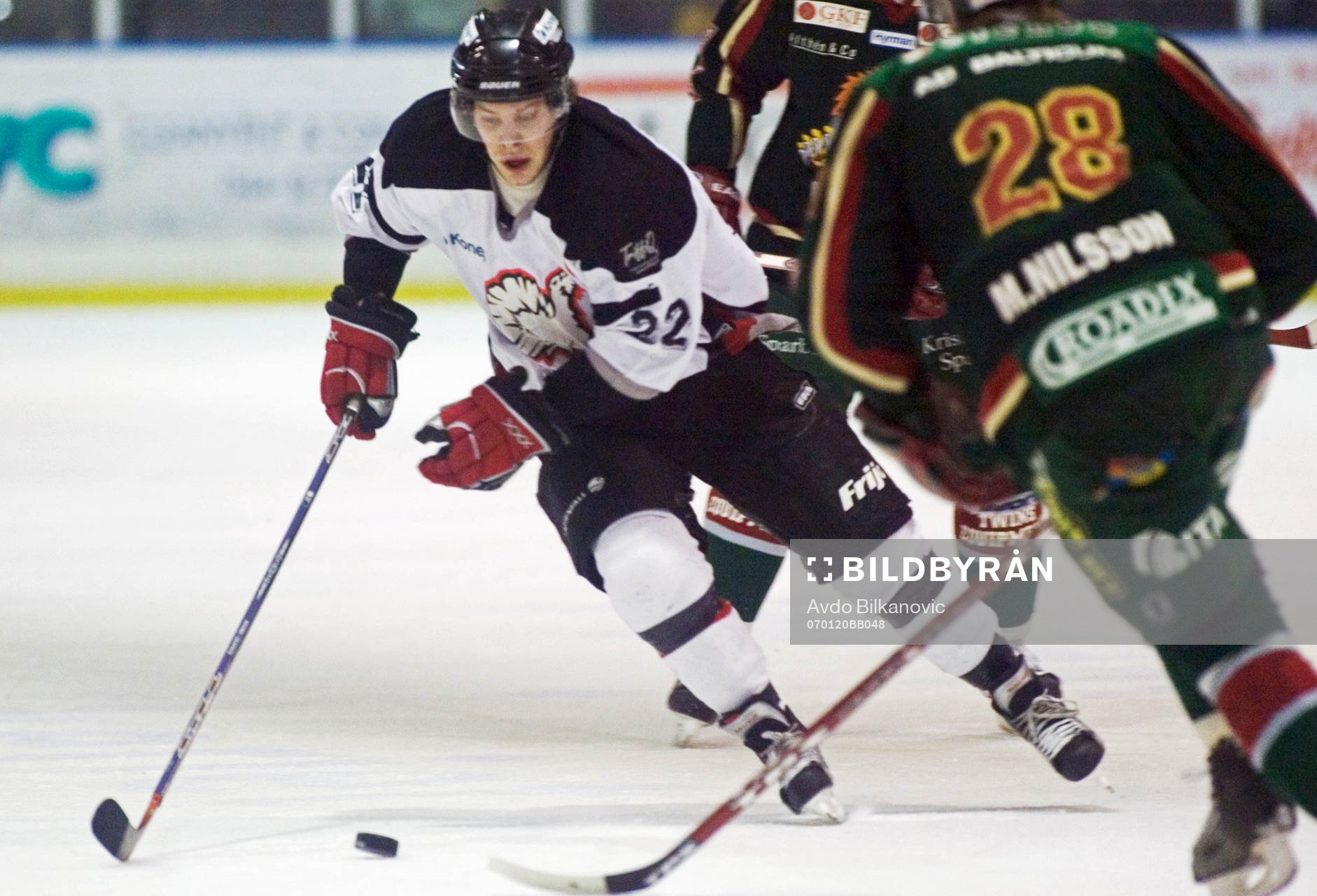 Jesper Nordlund, Haninge, möter Martin Nilsson,