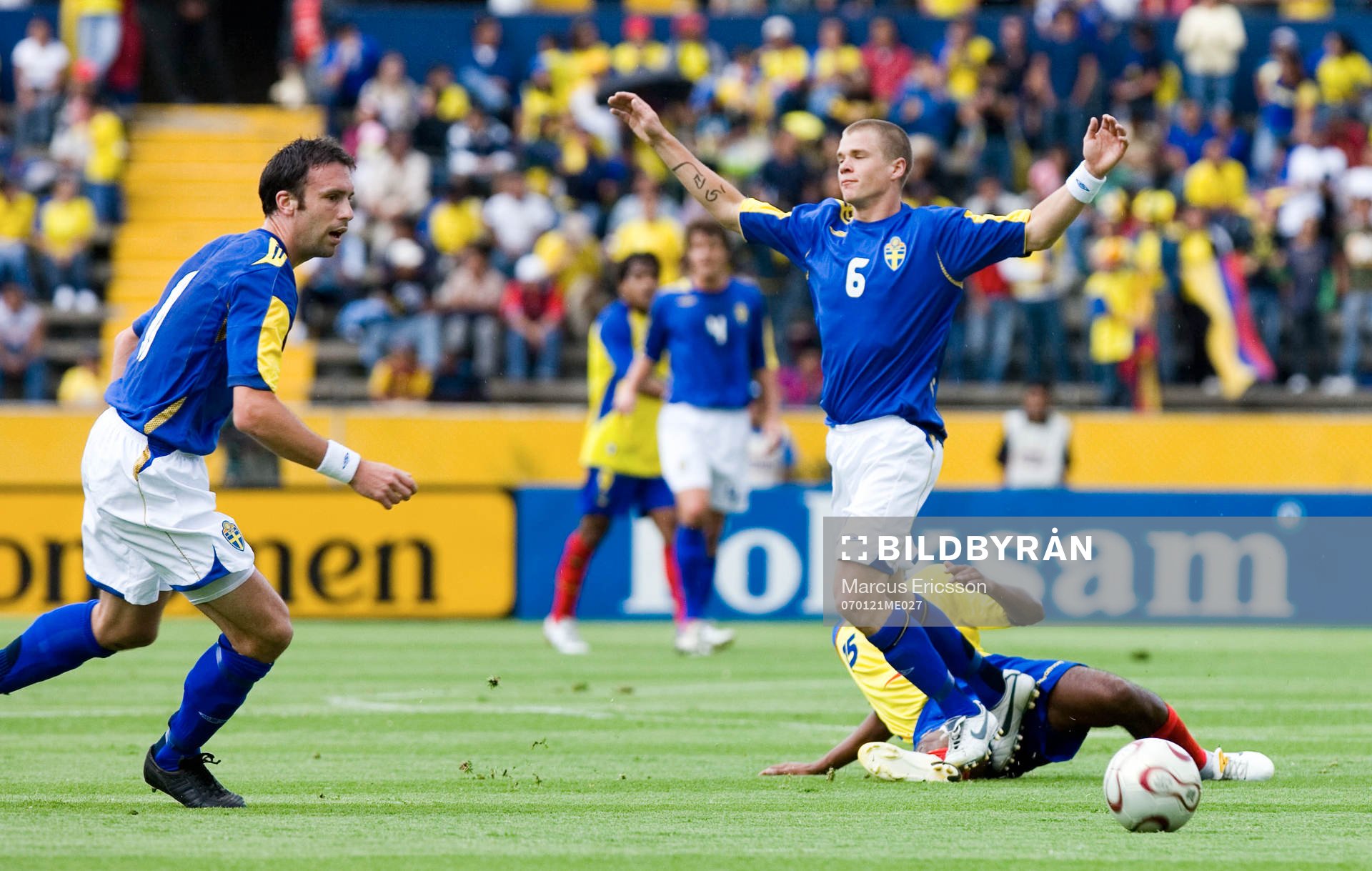 Rade Prica och Samuel Holmén, Sverige
