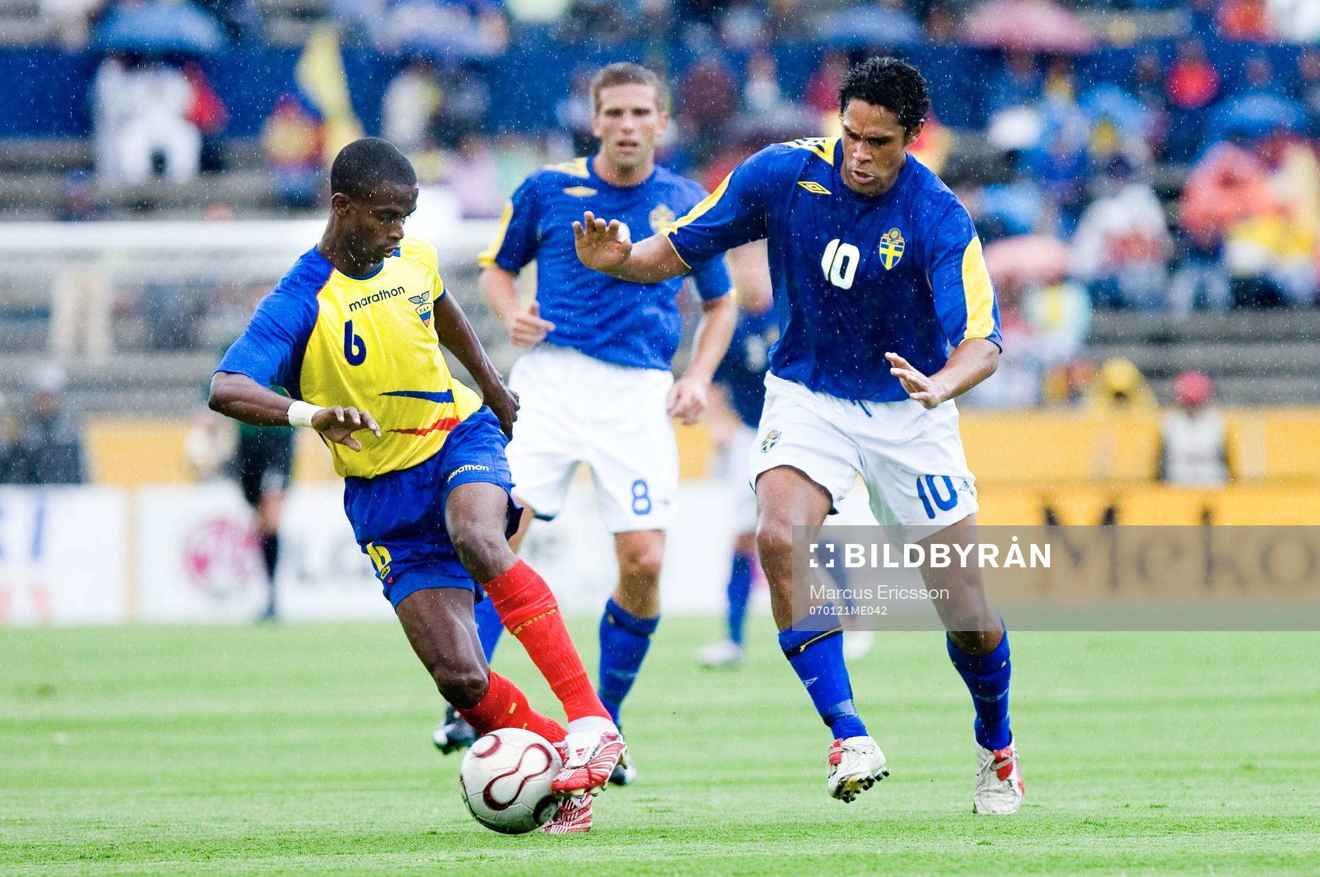 Fricson George, Ecuador och Daniel Nannskog