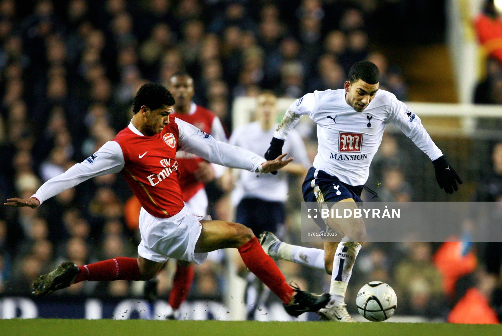 Aaron Lennon, Tottenham och Denilson,  Arsenal