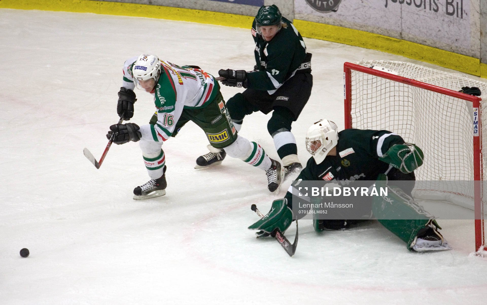 Mattias Sjögren, Rögle, framför mål