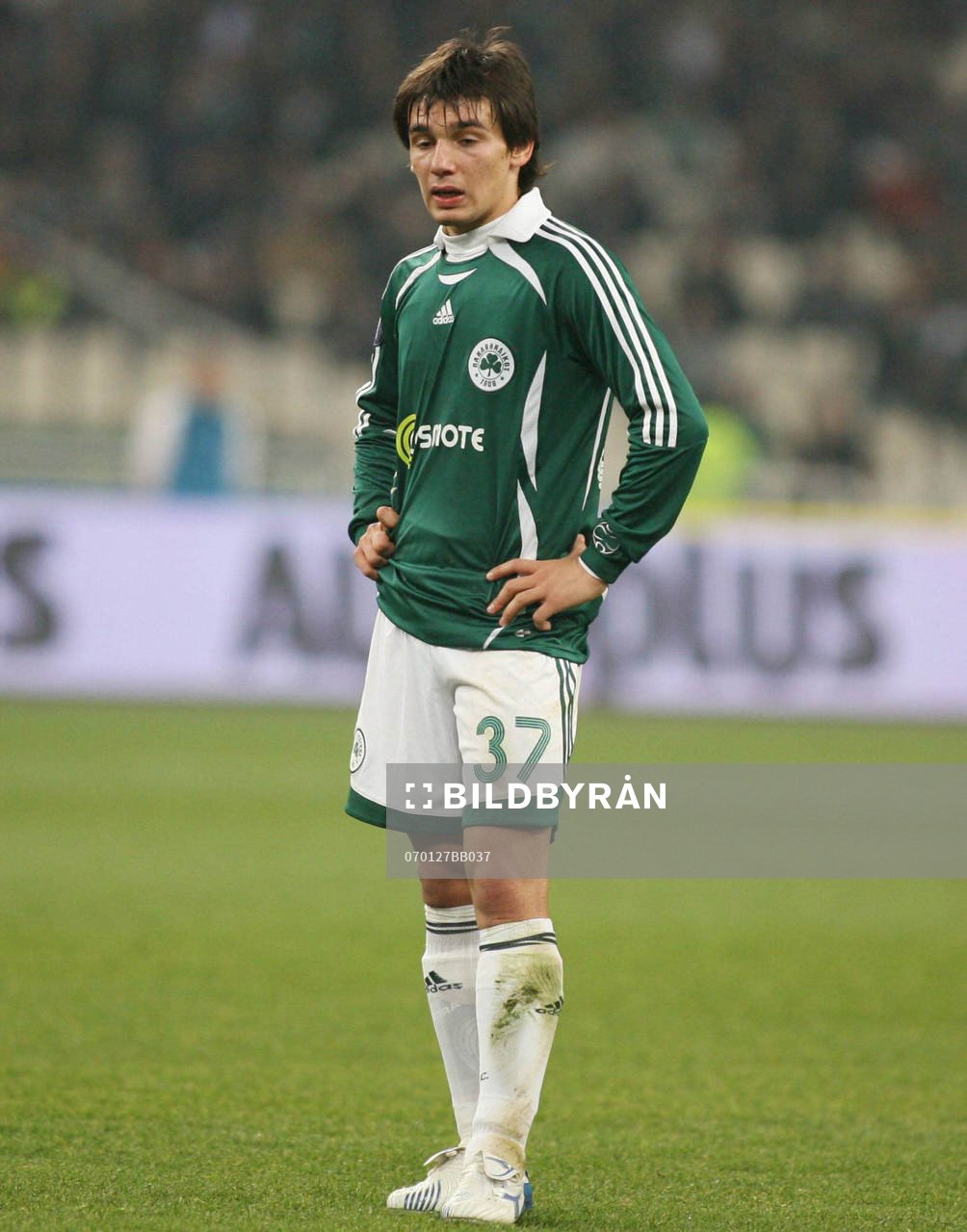 Fotboll, Grekisk liga, Sotirios Ninis, Panathinaikos, jubel