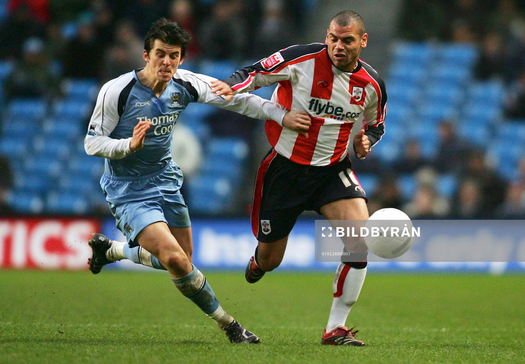 Jermaine Wright, Southampton och Joey Barton, Manchester