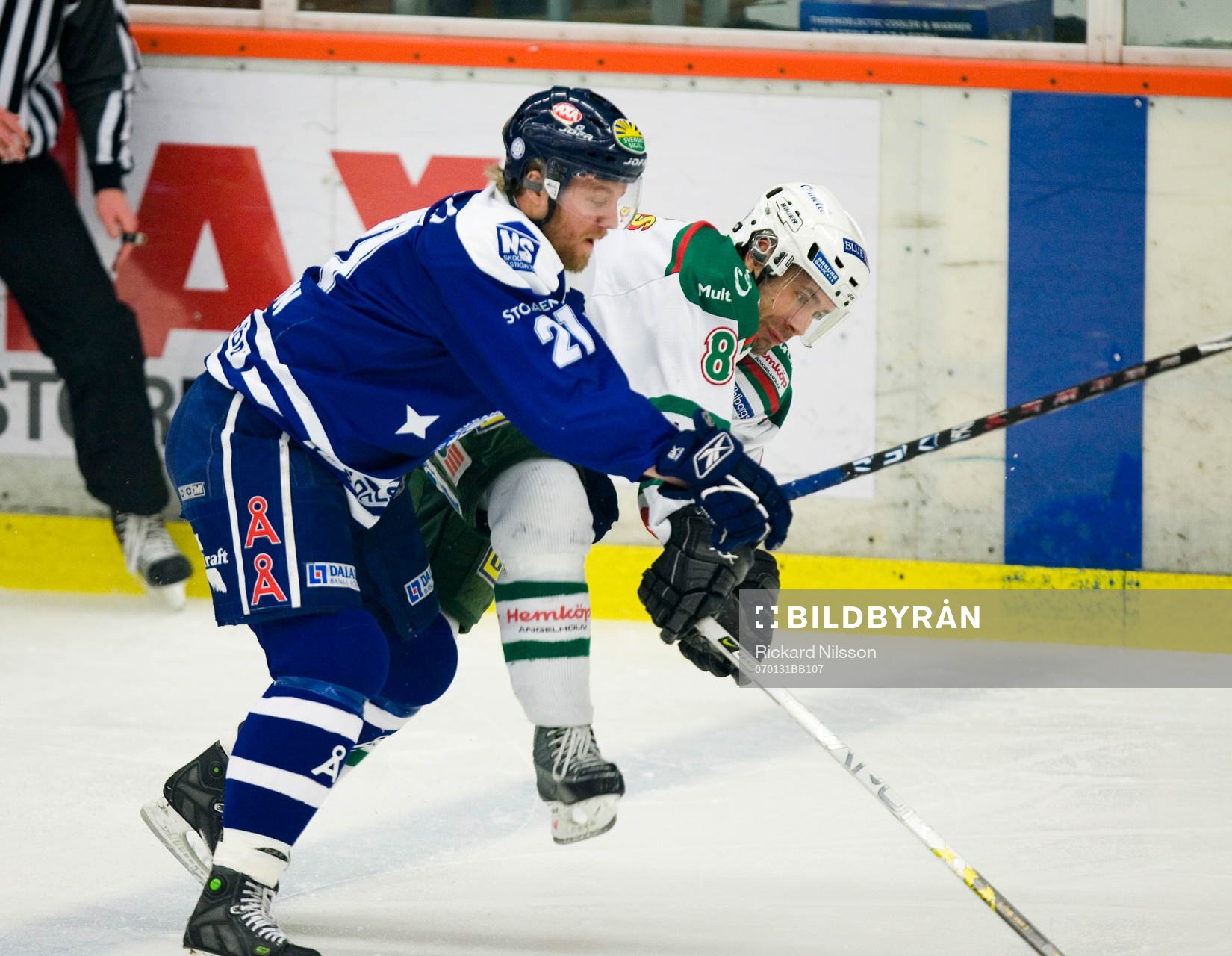 Jonas Elofsson, Leksand och Patrik Tano, Rögle