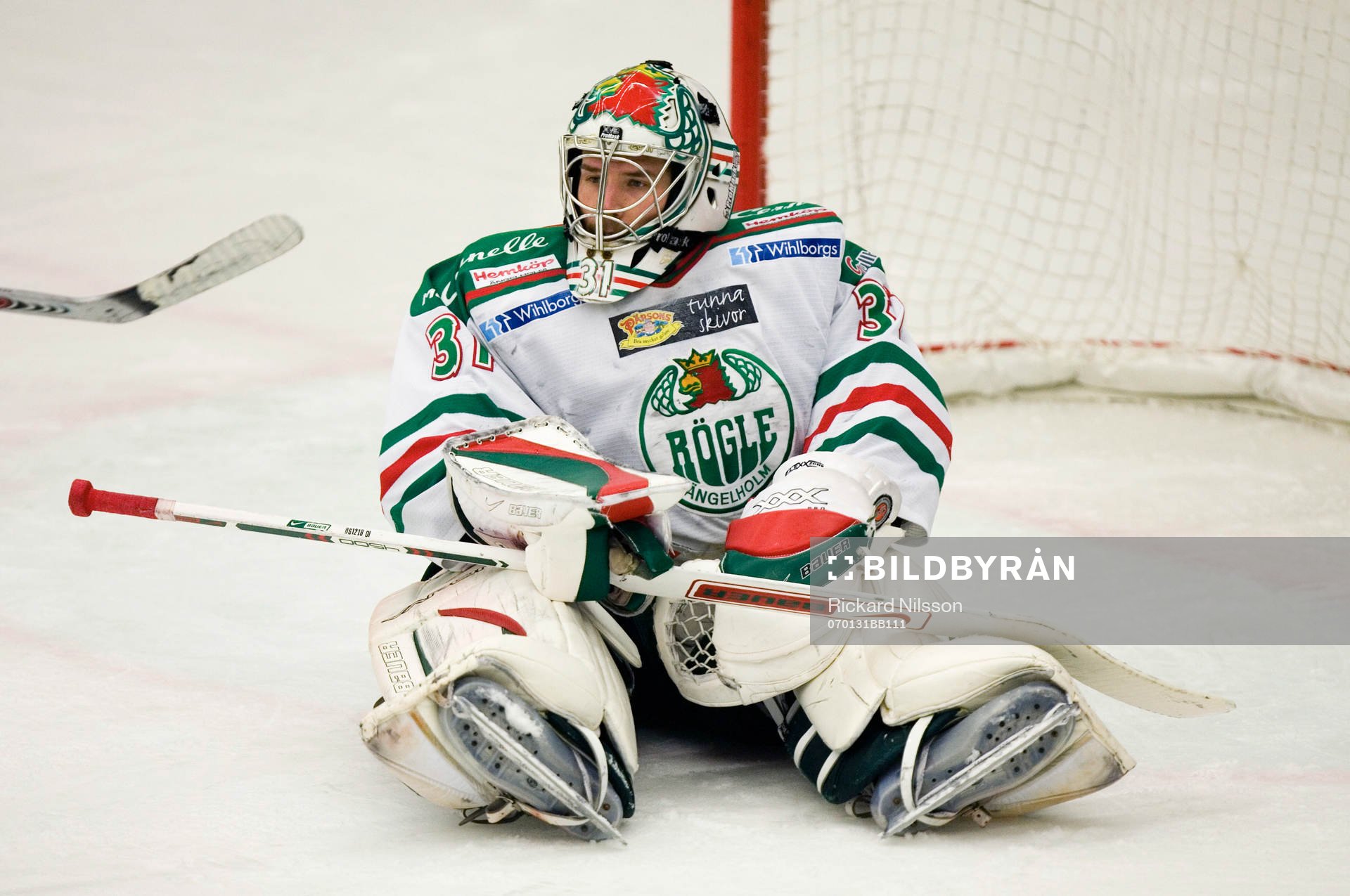 Andreas Andersson, målvakt, Rögle, depp