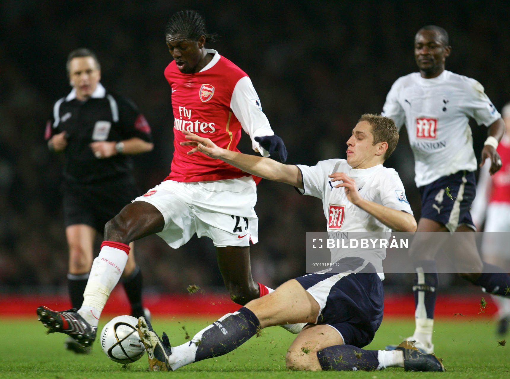 Fotboll, engelsk, Ligacupen, semifinal, Arsenal - Tottenham