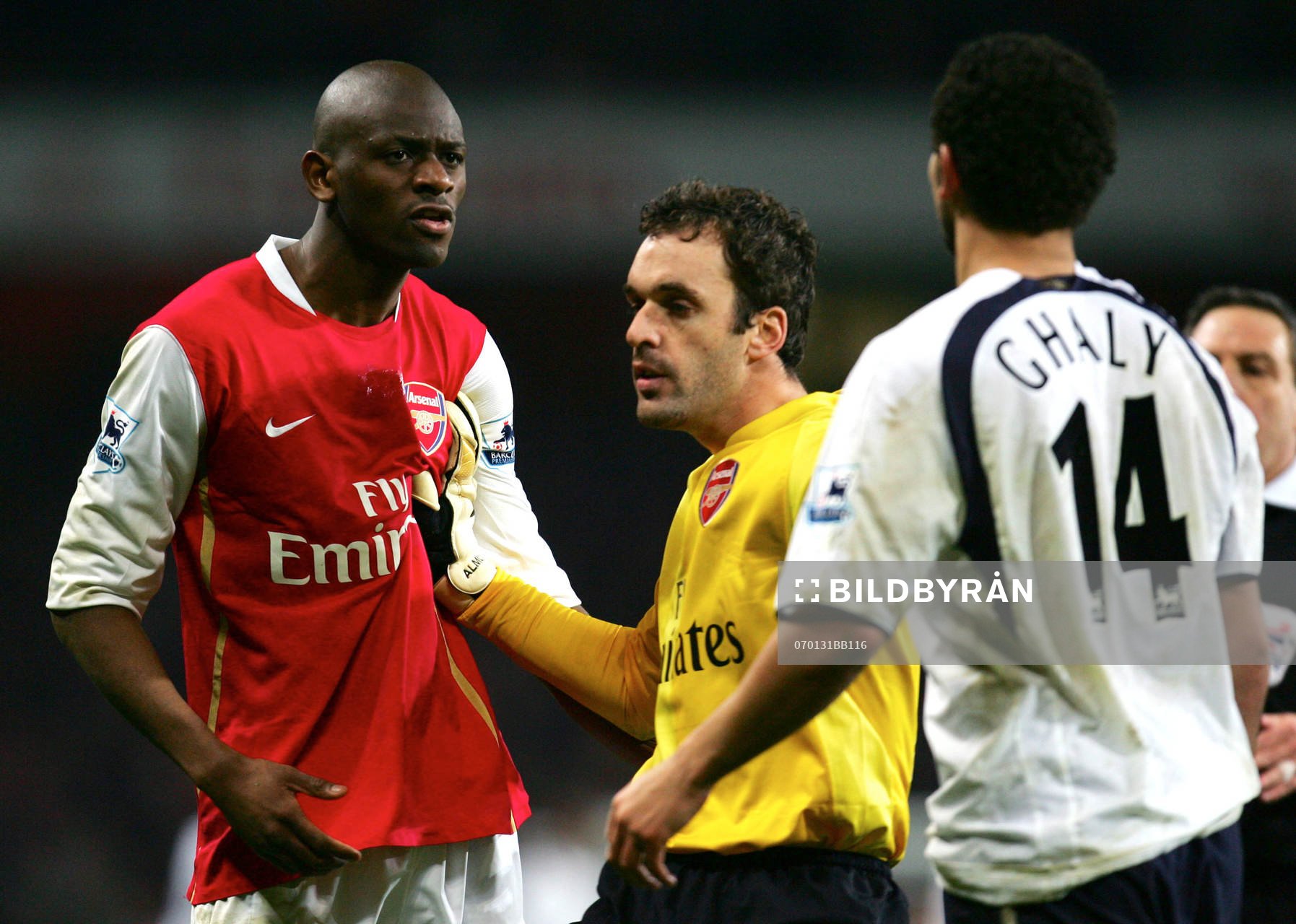 Fotboll, engelsk, Ligacupen, semifinal, Arsenal - Tottenham