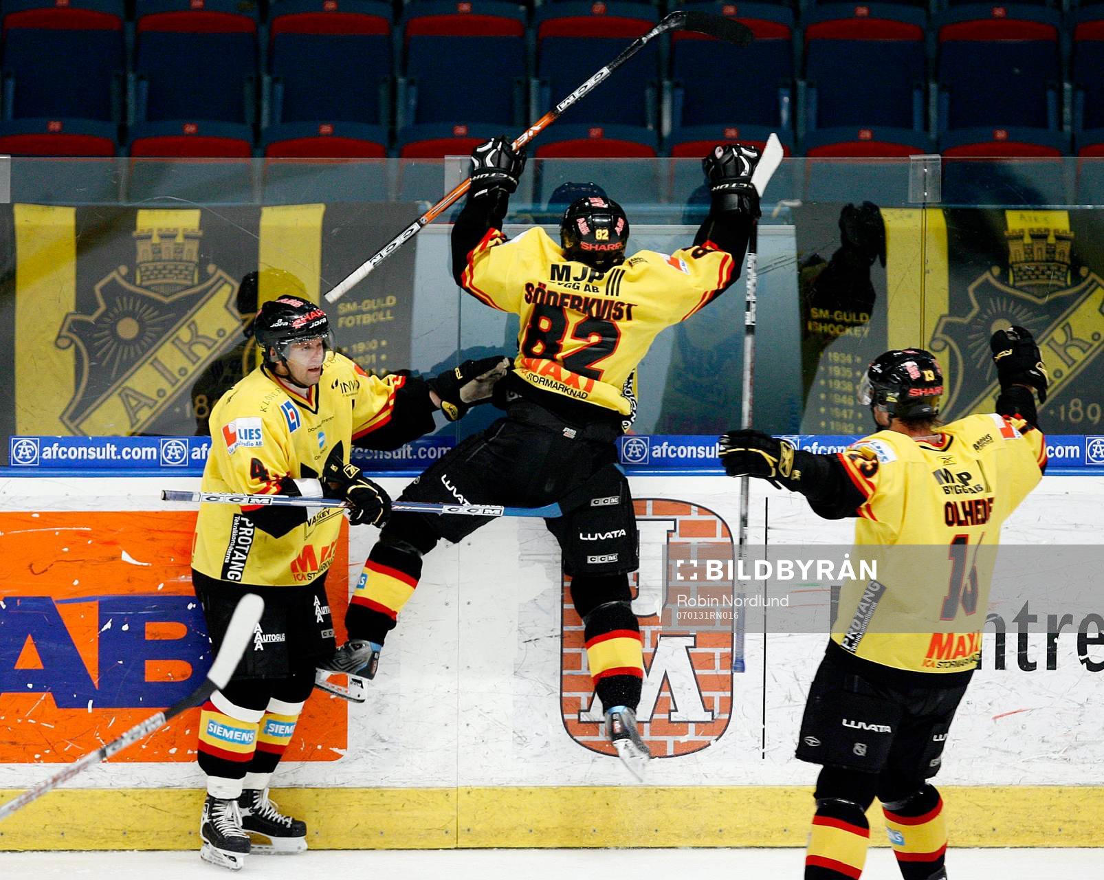 Marcus Söderkvist, Västerås, jubel