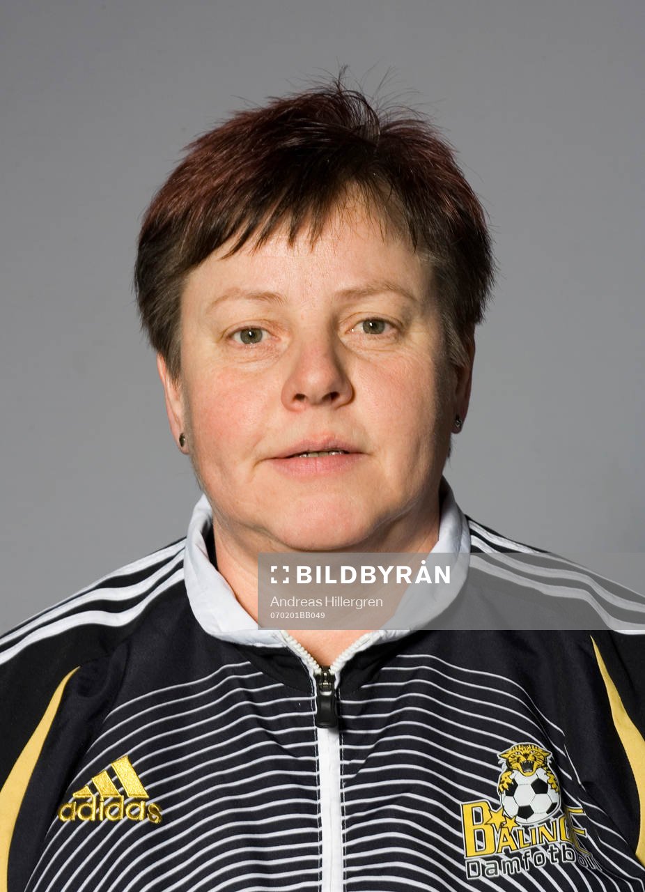 Ing-Britt Lindberg, materialförvaltare, lagledare