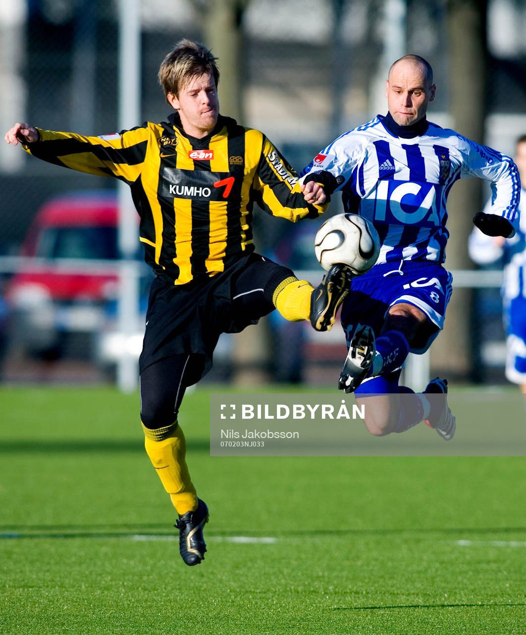 Fotboll, allsvenskan, träningsmatch, IFK Göteborg -