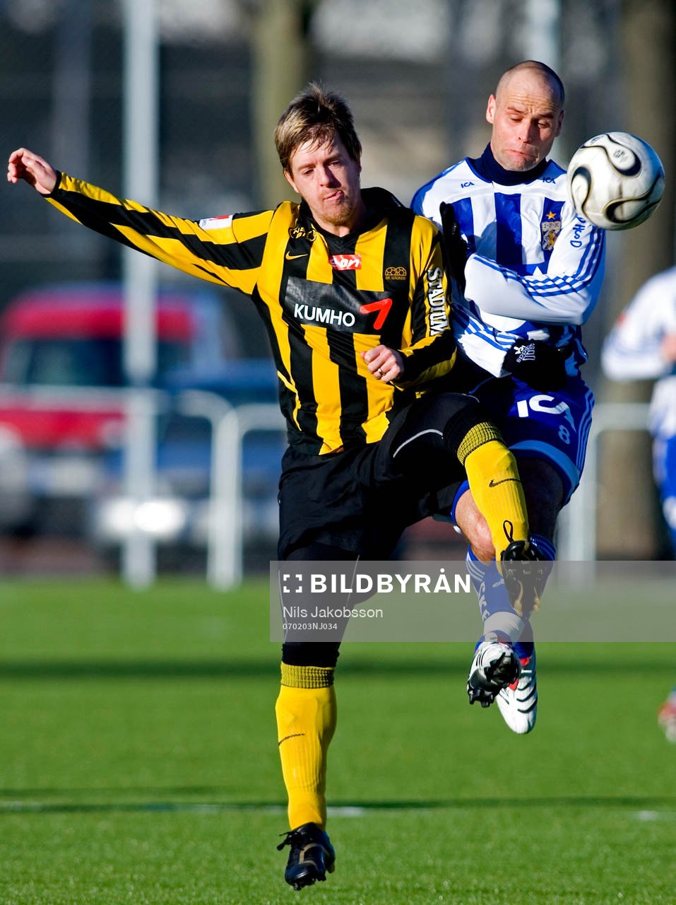 Fotboll, allsvenskan, träningsmatch, IFK Göteborg -