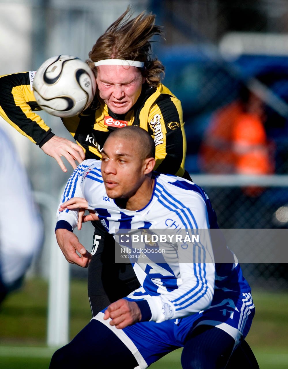 Fotboll, allsvenskan, träningsmatch, IFK Göteborg -