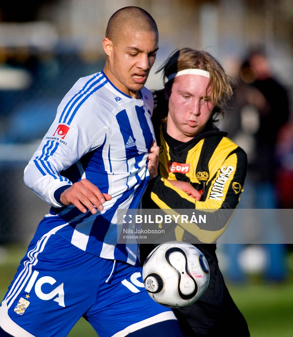 Fotboll, allsvenskan, träningsmatch, IFK Göteborg -