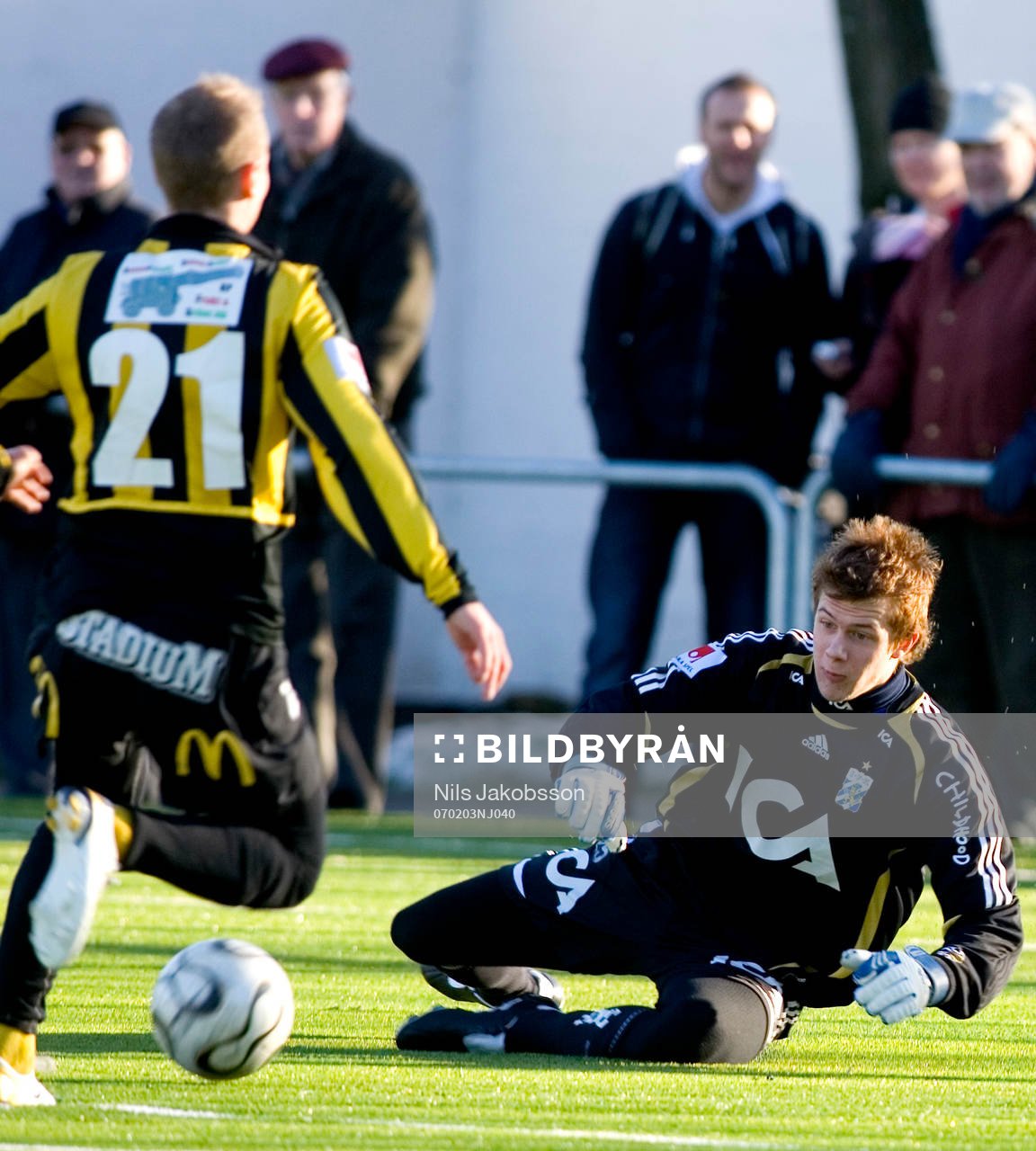 Fotboll, allsvenskan, träningsmatch, IFK Göteborg -