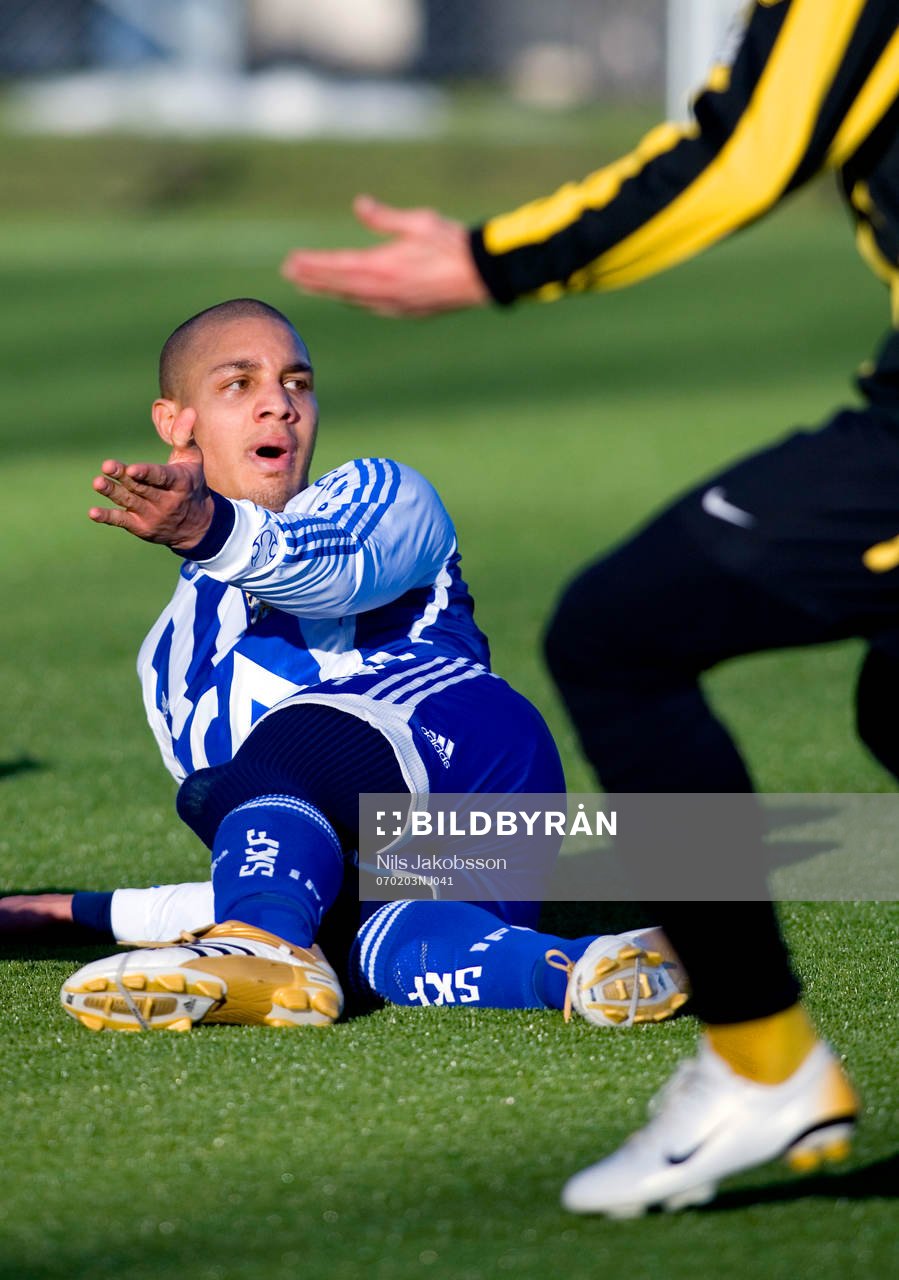 Fotboll, allsvenskan, träningsmatch, IFK Göteborg -
