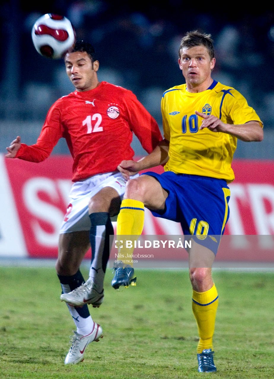 Omar Gamal, Egypten, Marcus Allbäck, Sverige
