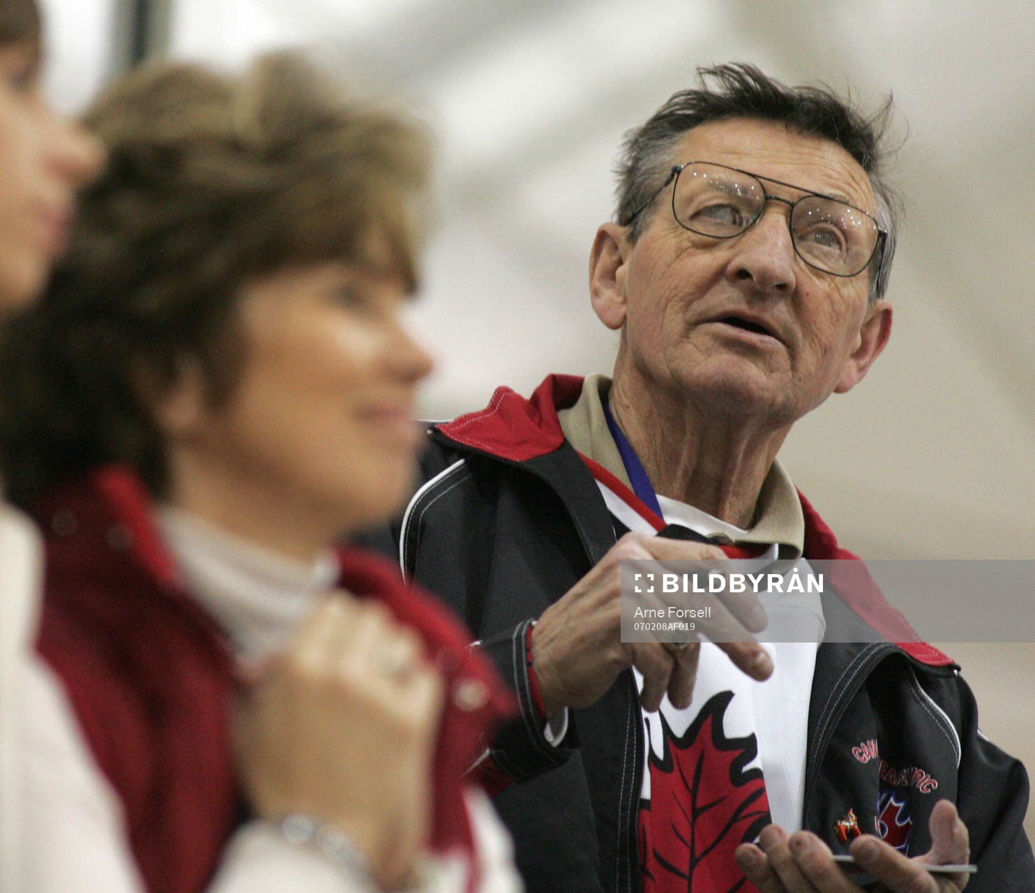 Wayne Gretzky pappa, Walter Gretzky, kollade in när hans