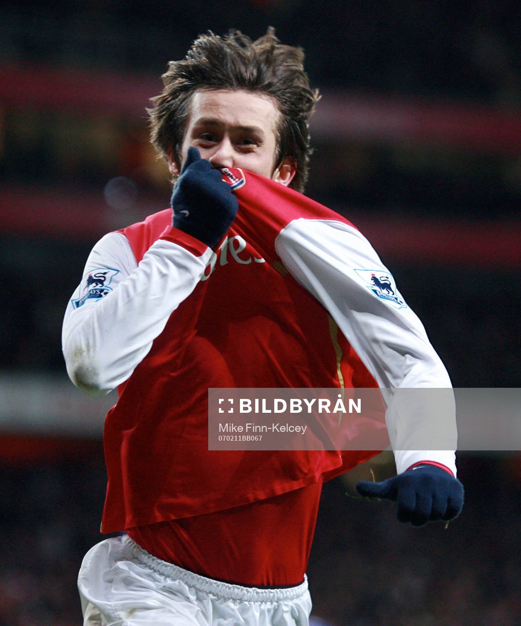 Tomas Rosicky, Arsenal, jubel, glädje