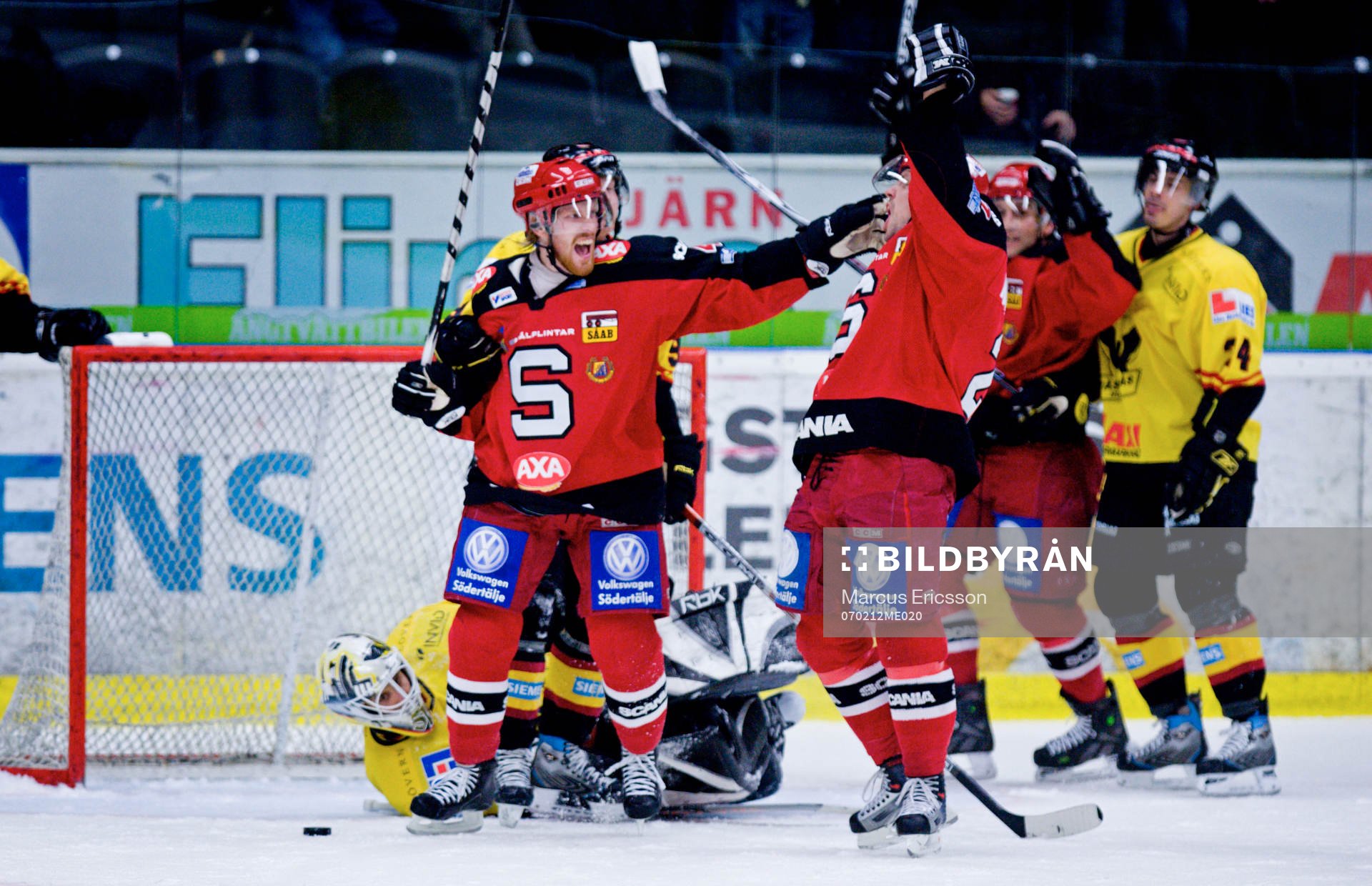 Jens Olsson, Södertälje (mitten) jubel