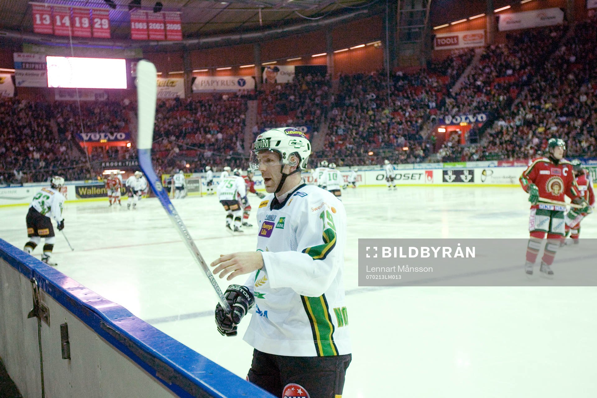 Peter Nordström, Färjestad. Byte
