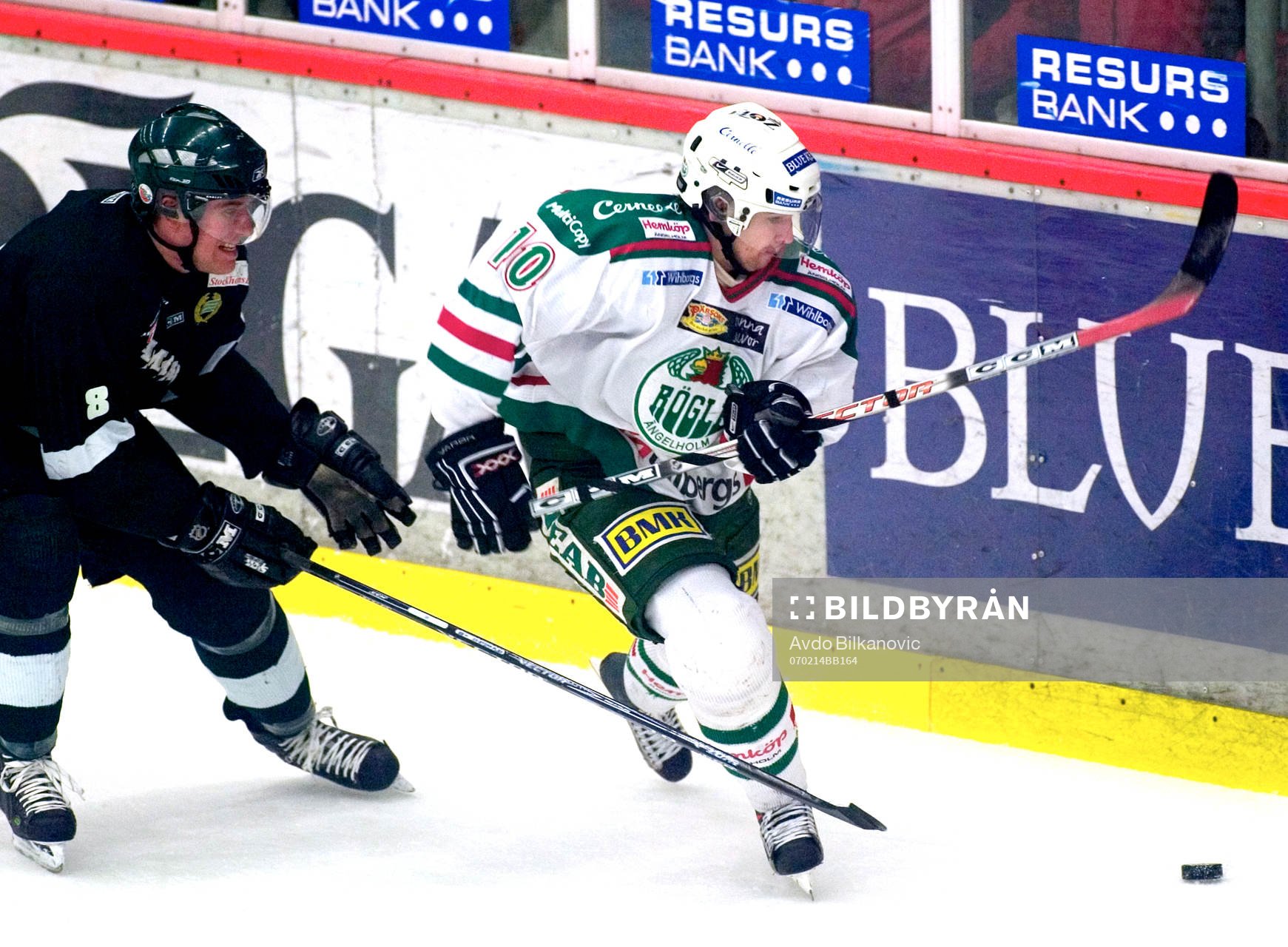 Fredrik Vestberg, Rögle och Rikard Karlsson, Hammarby