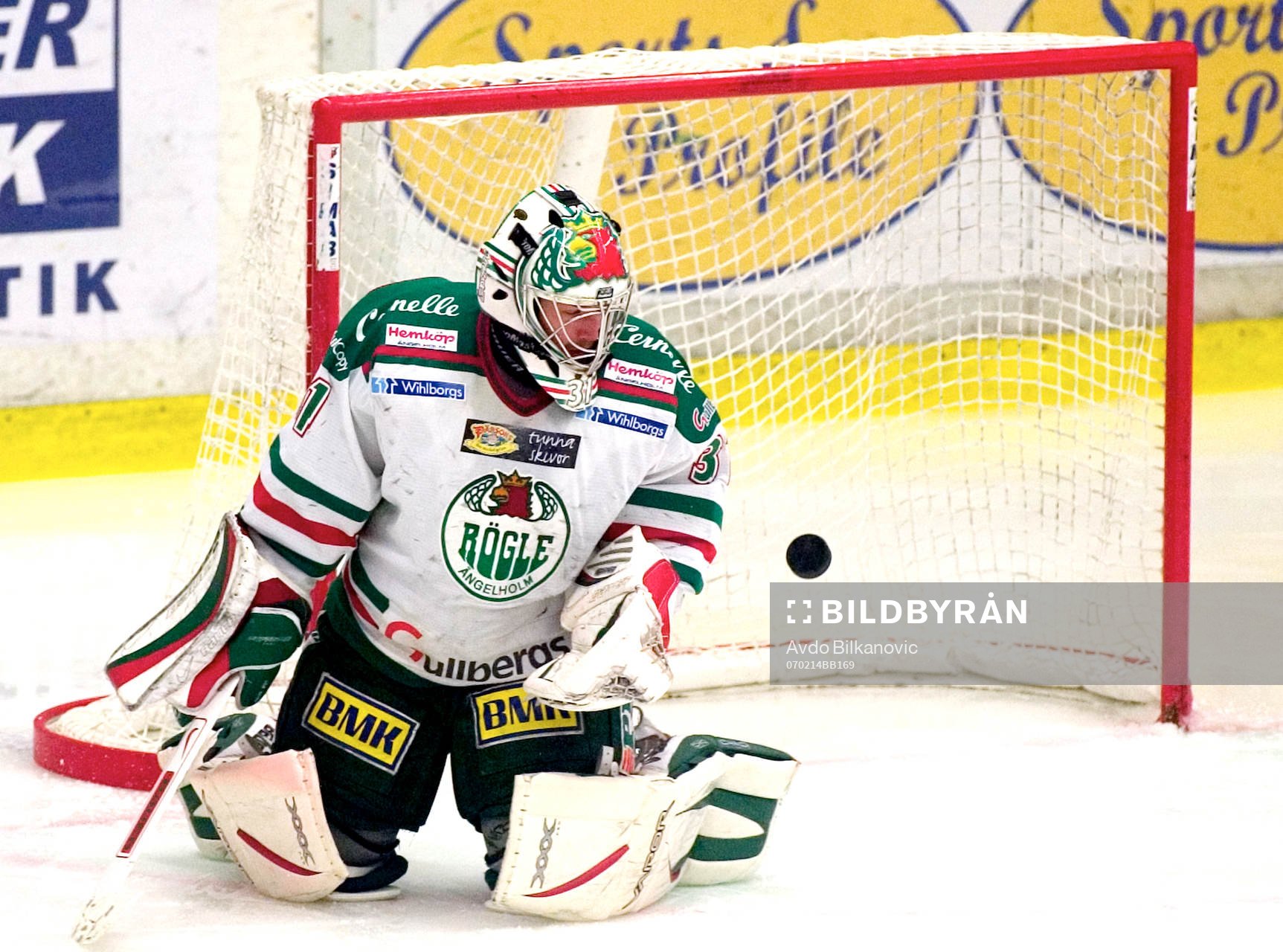 Andreas Andersson, målvakt, Rögle