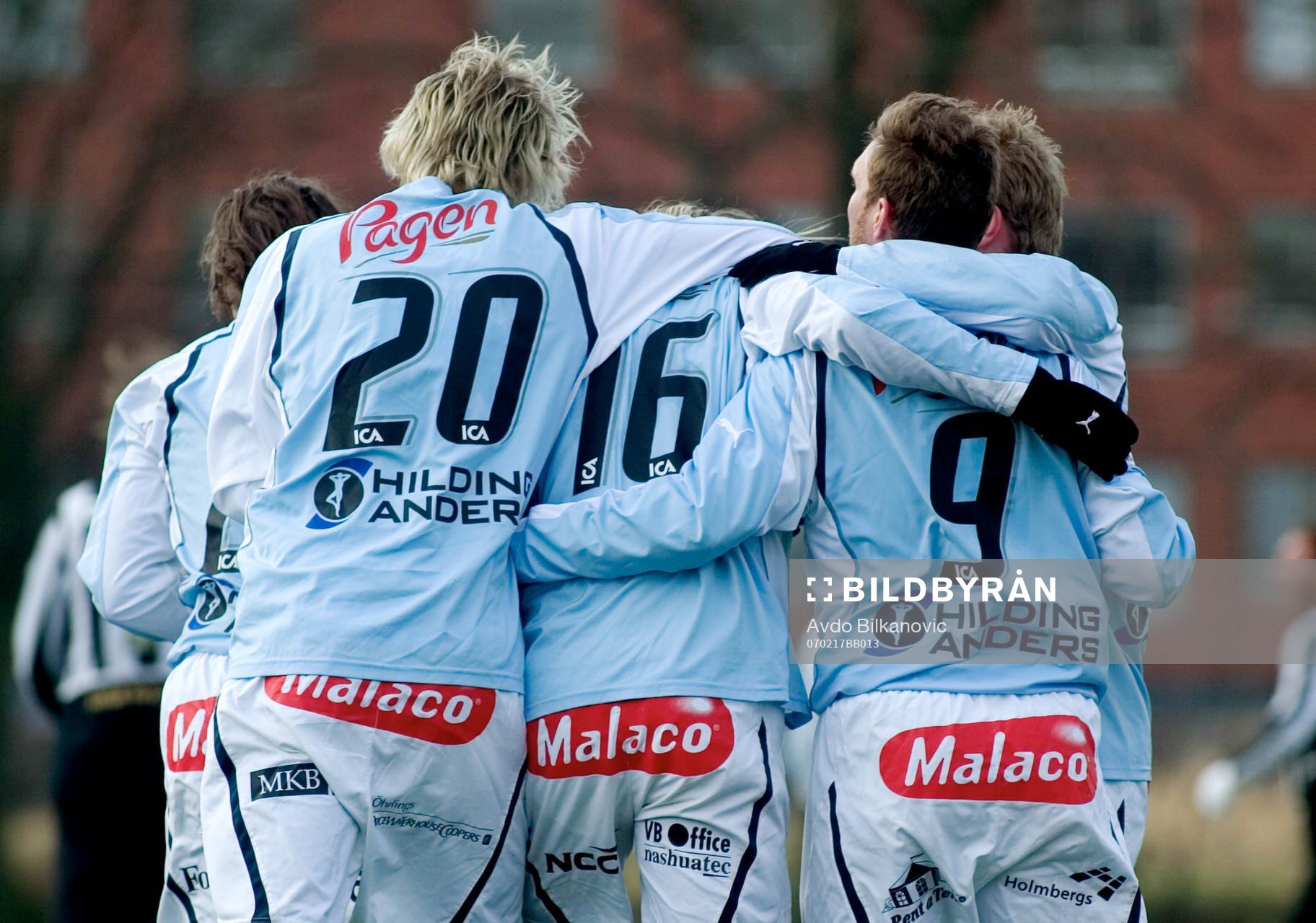 Christian Järdler, Niklas Skoog och Ola Toivonen, Malmö,