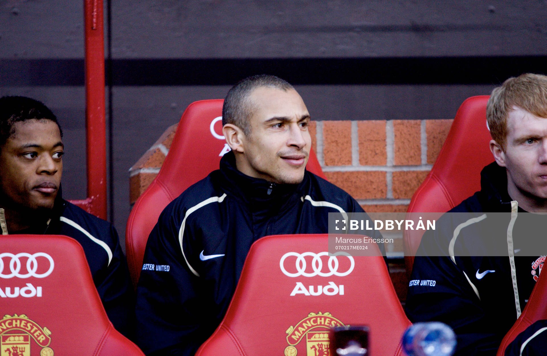 Henrik Larsson startade på bänken