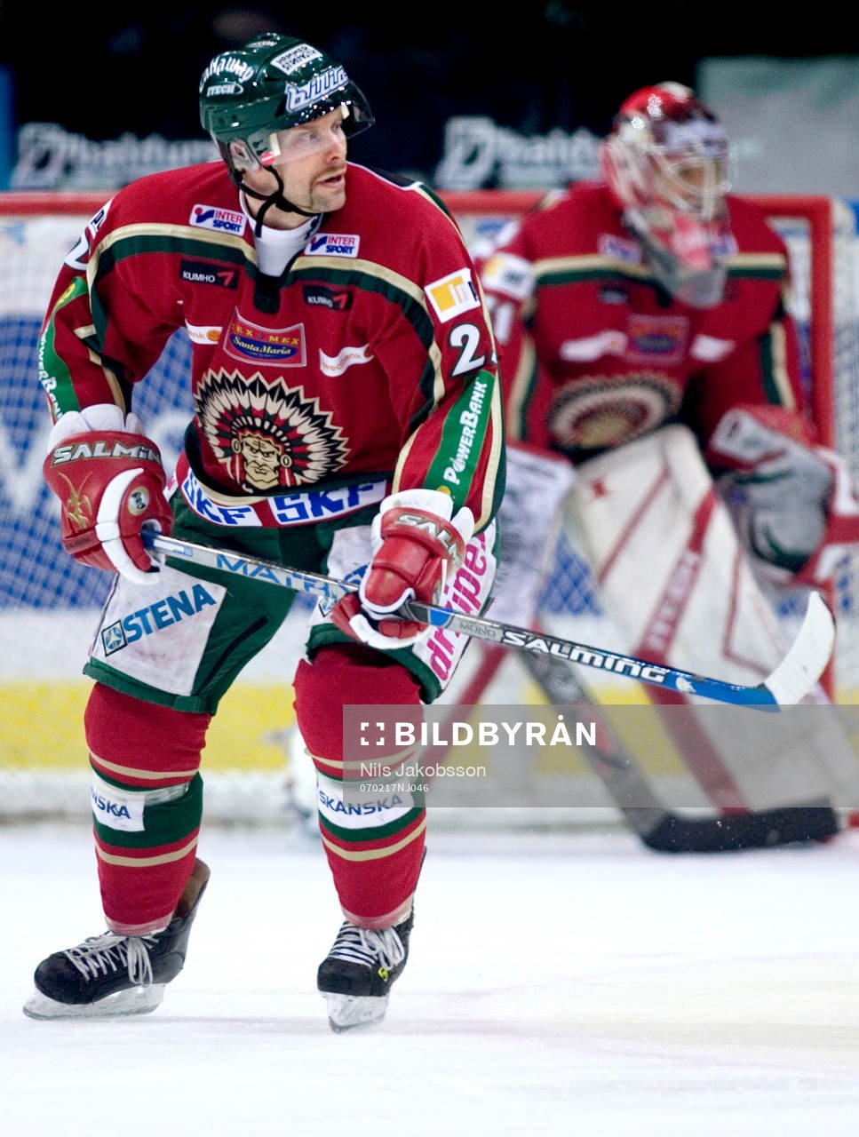 Oscar Ackeström, back, frölunda