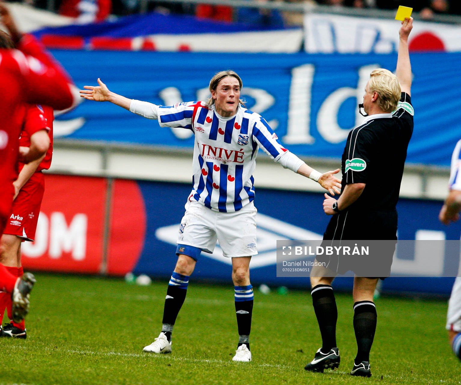 Lasse Nilsson, Heerenveen besviken på domaren när han