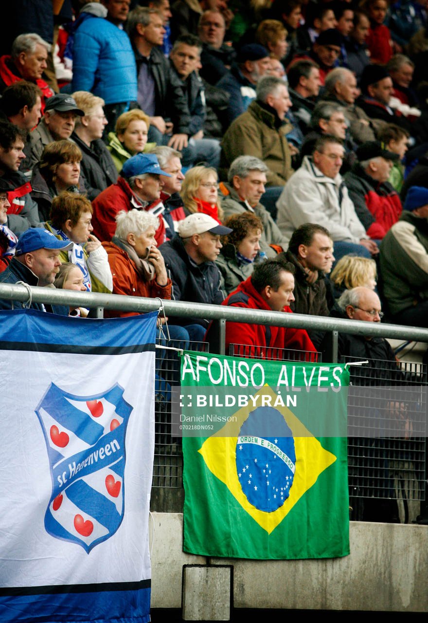 Afonso Alves är skadad och saknades bland publiken i