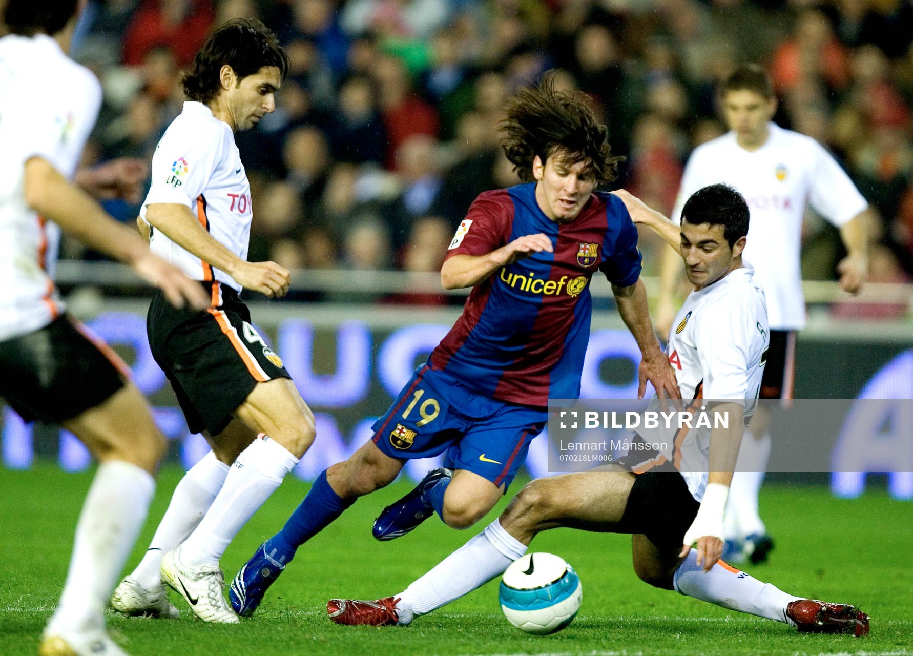 Leo Messi, Barcelona kapas