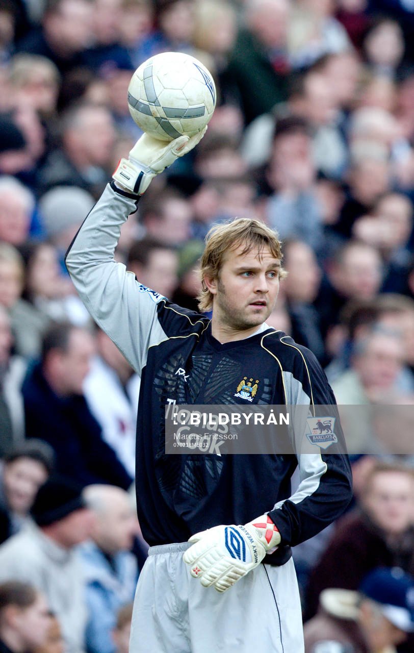 Nicky Weaver, Målvakt Manchester City
