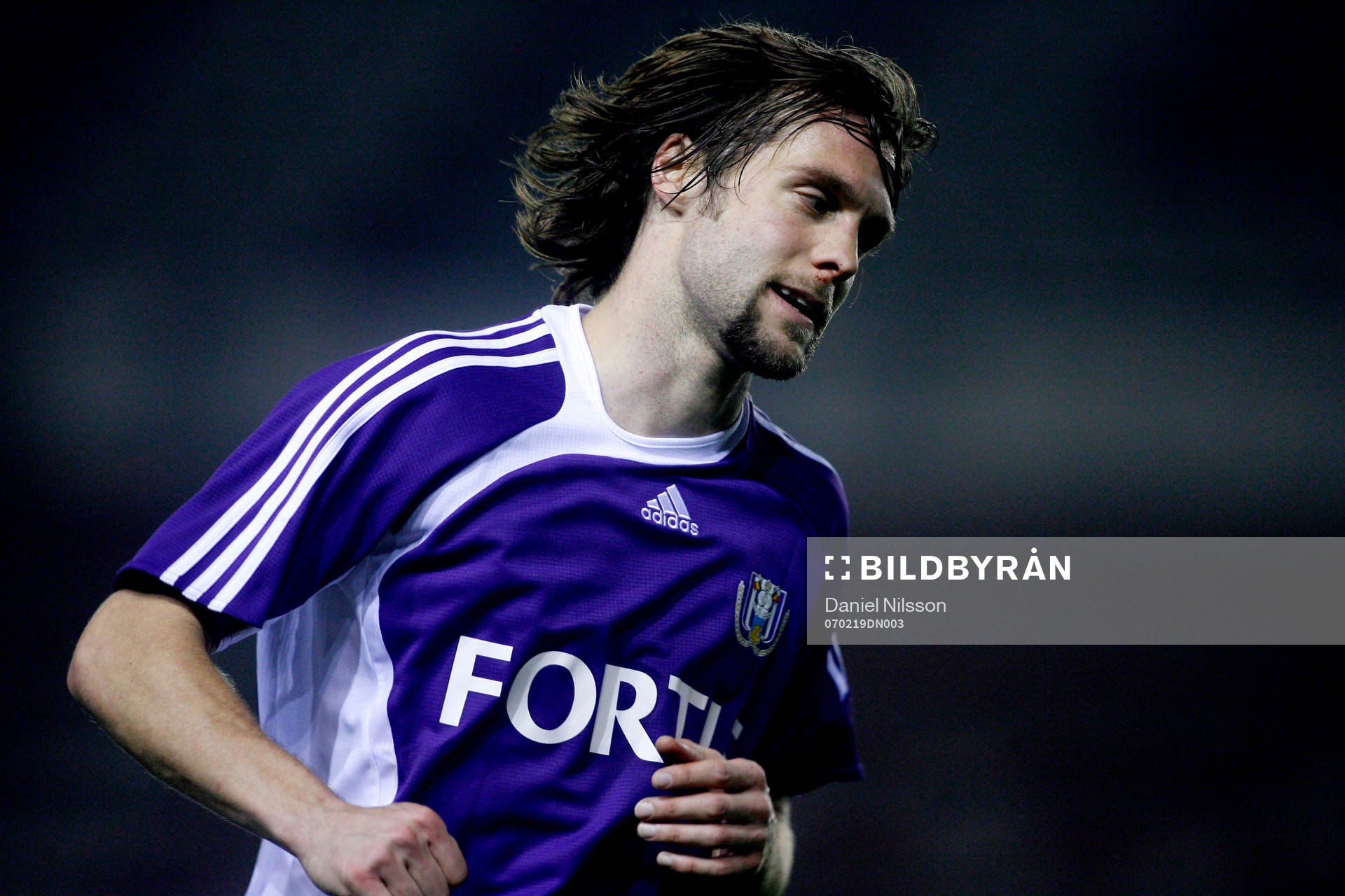 Max Von Schleebrügge, spelade med Anderlecht B-lag