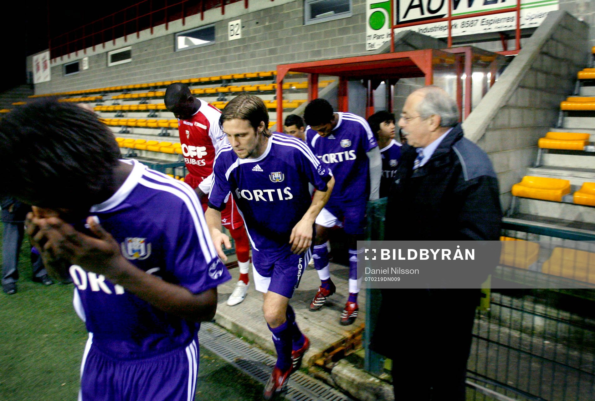 Max Von Schleebrügge, spelade med Anderlecht B-lag. Går