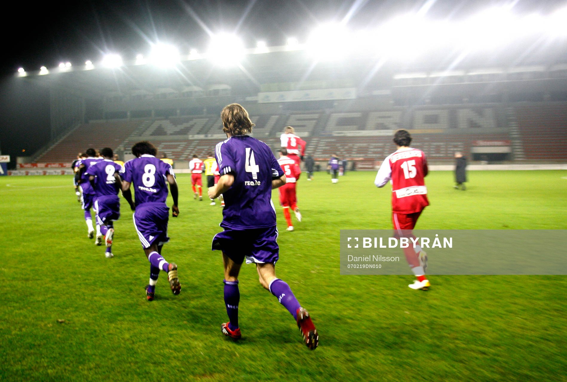 Max Von Schleebrügge, spelade med Anderlecht B-lag. Går