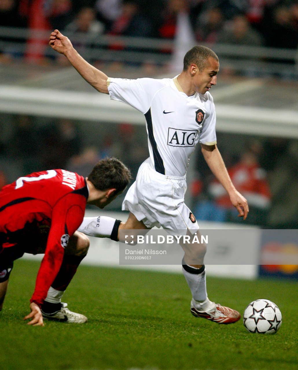 Henrik Larsson, United och Mathieu Debuchy, Lille