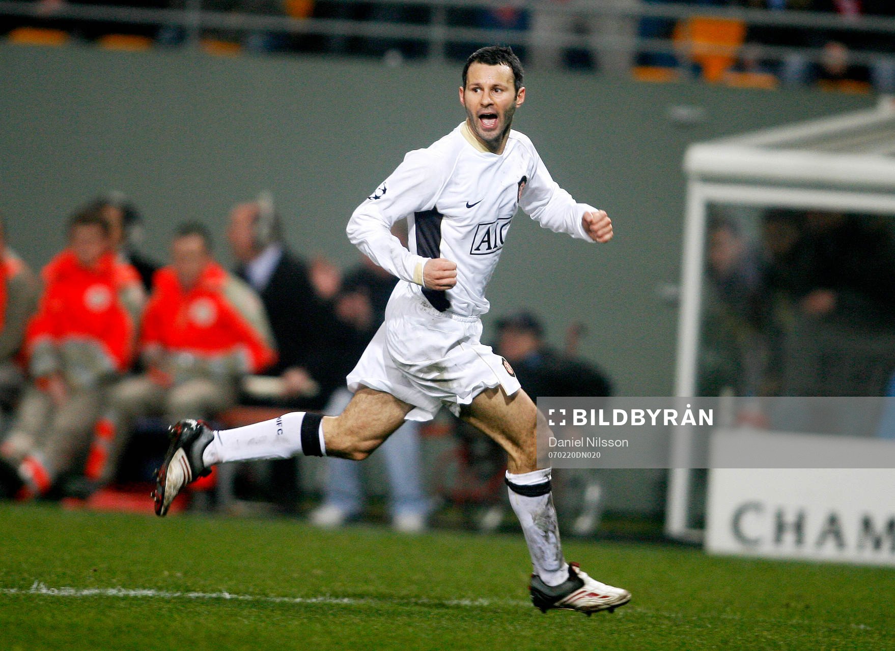 Ryan Giggs, Manchester United, jubel!