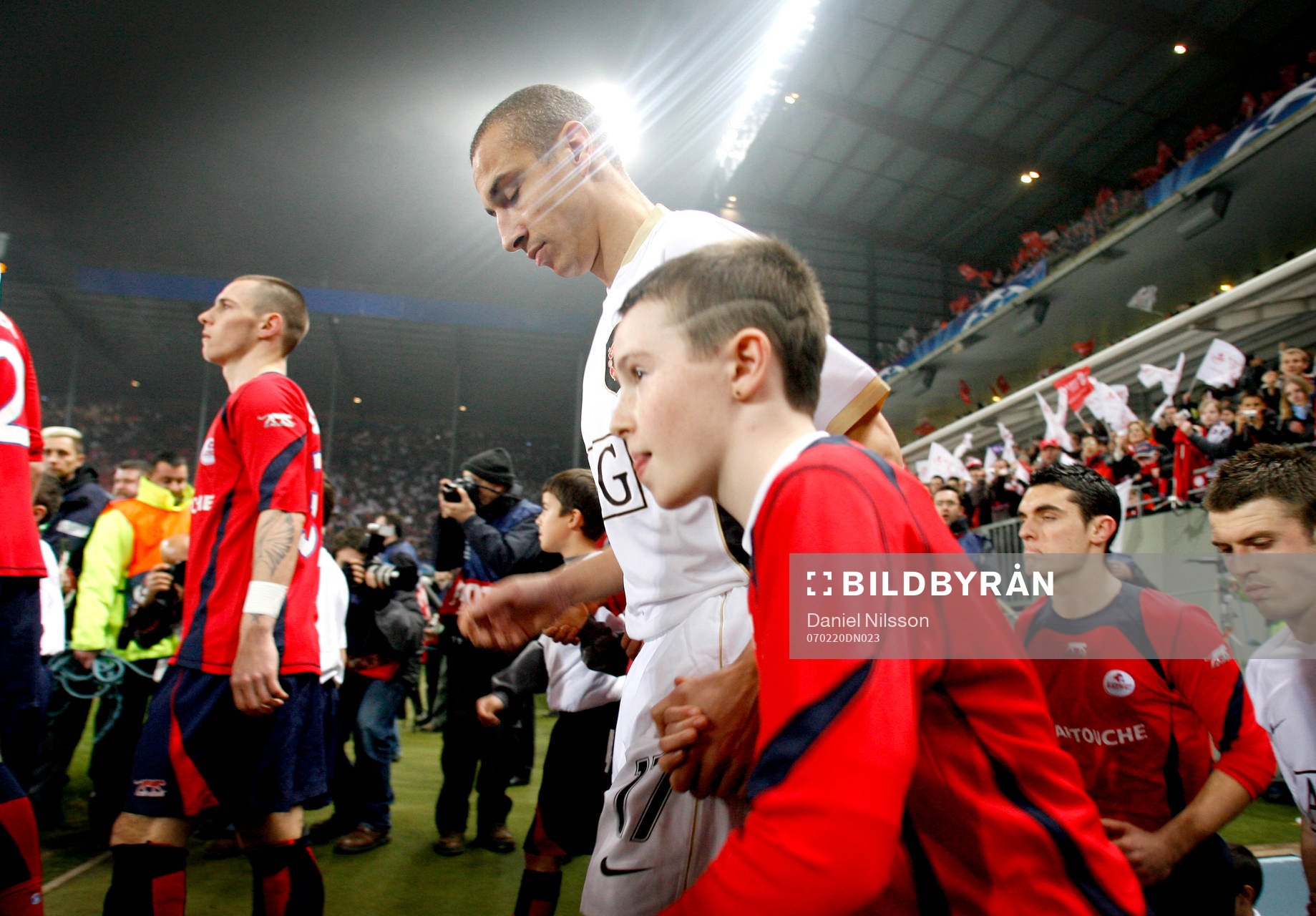Henrik Larsson, Manchester United, arenan, stadion Felix