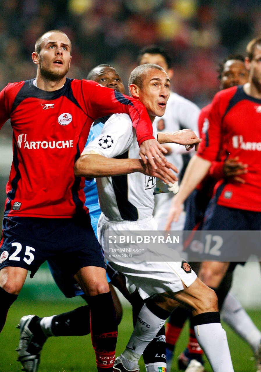 Henrik Larsson, United och Nicolas Plestan, Lille